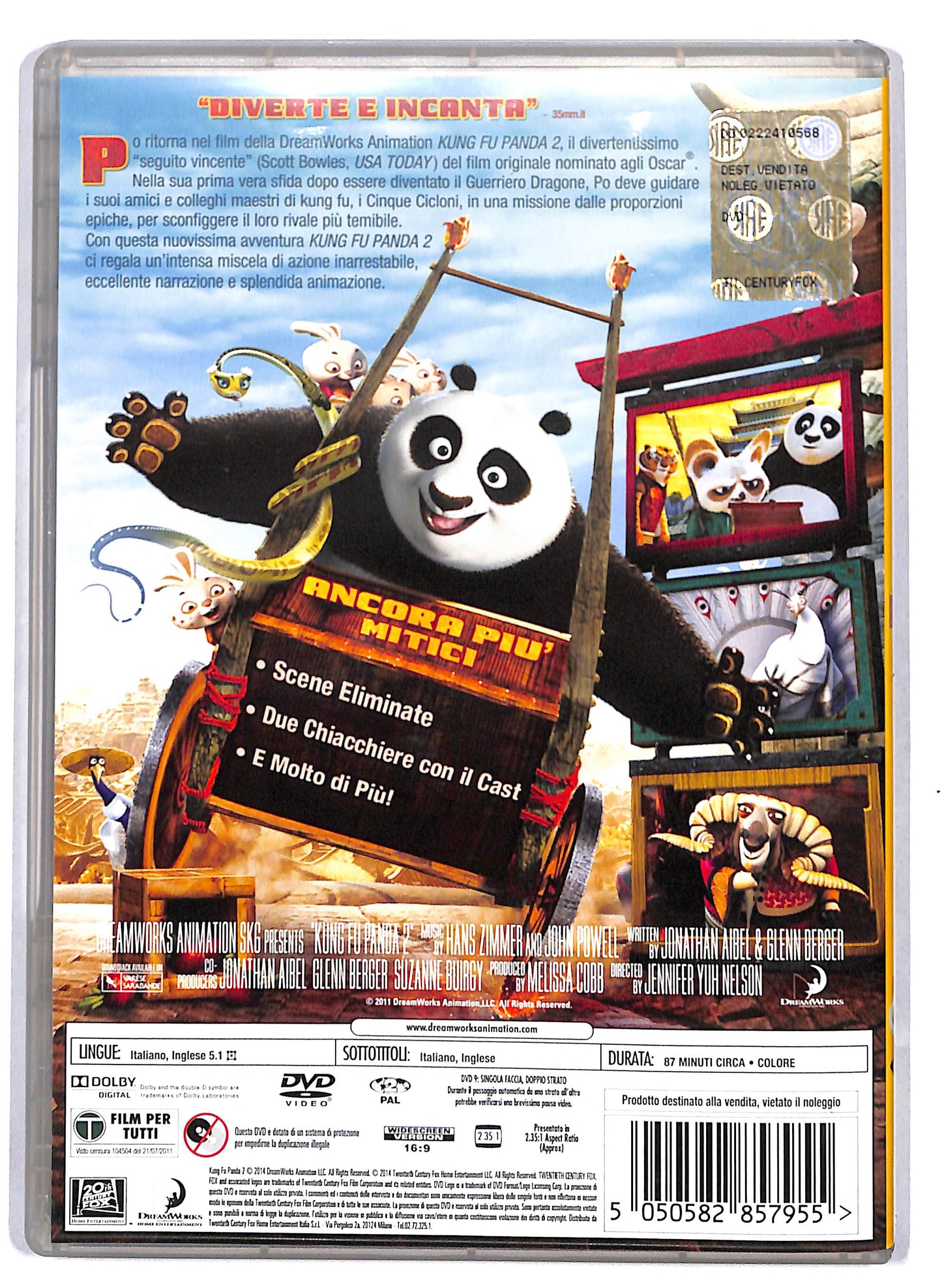 EBOND Kung Fu Panda 2 DVD D810217