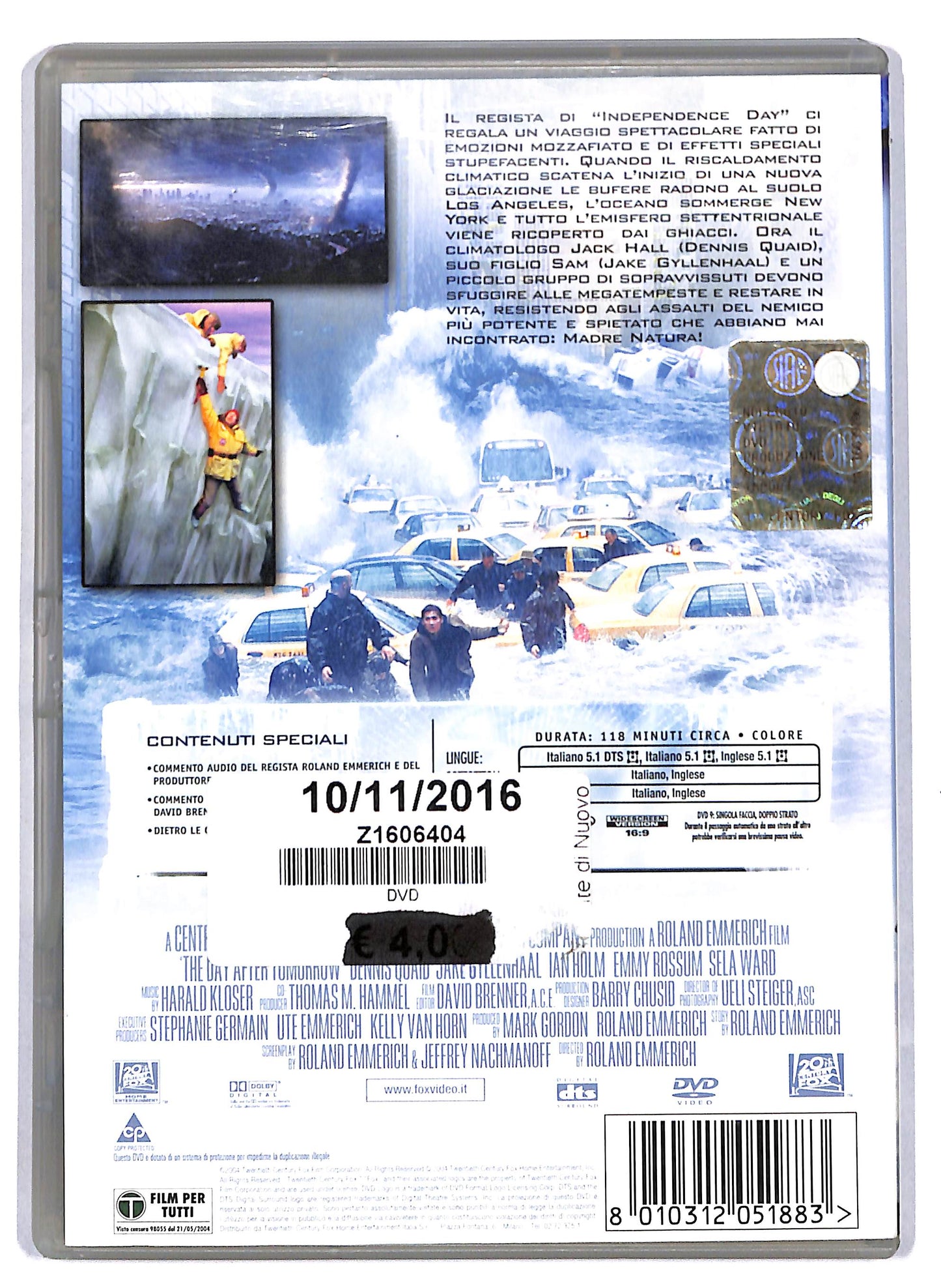 EBOND The Day After Tomorrow DVD D810219