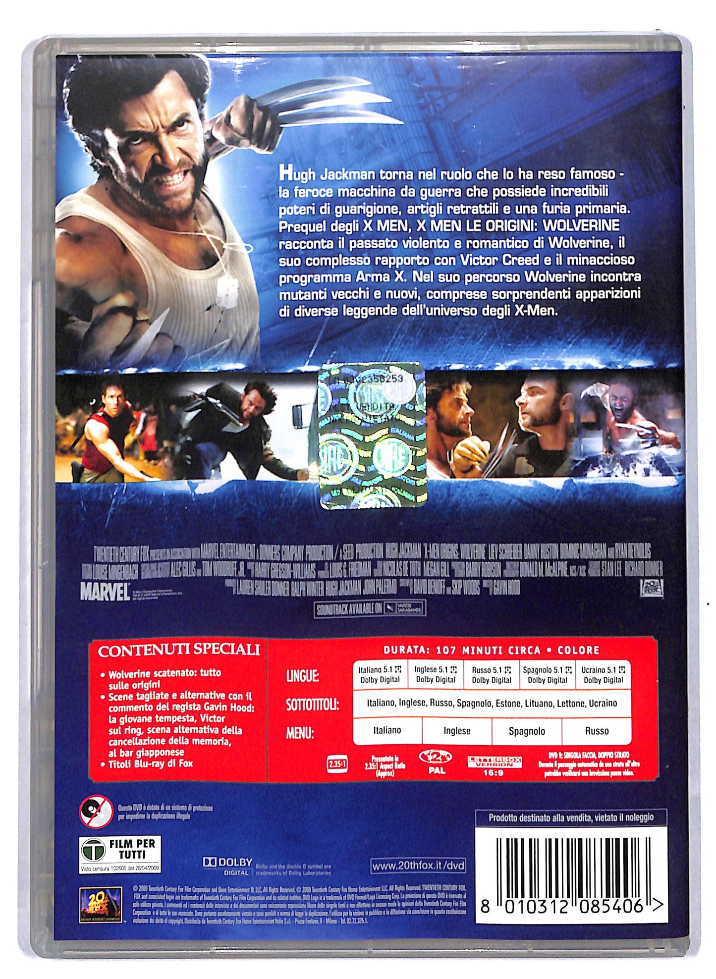EBOND X - Men le origini - Wolverine DVD D810306