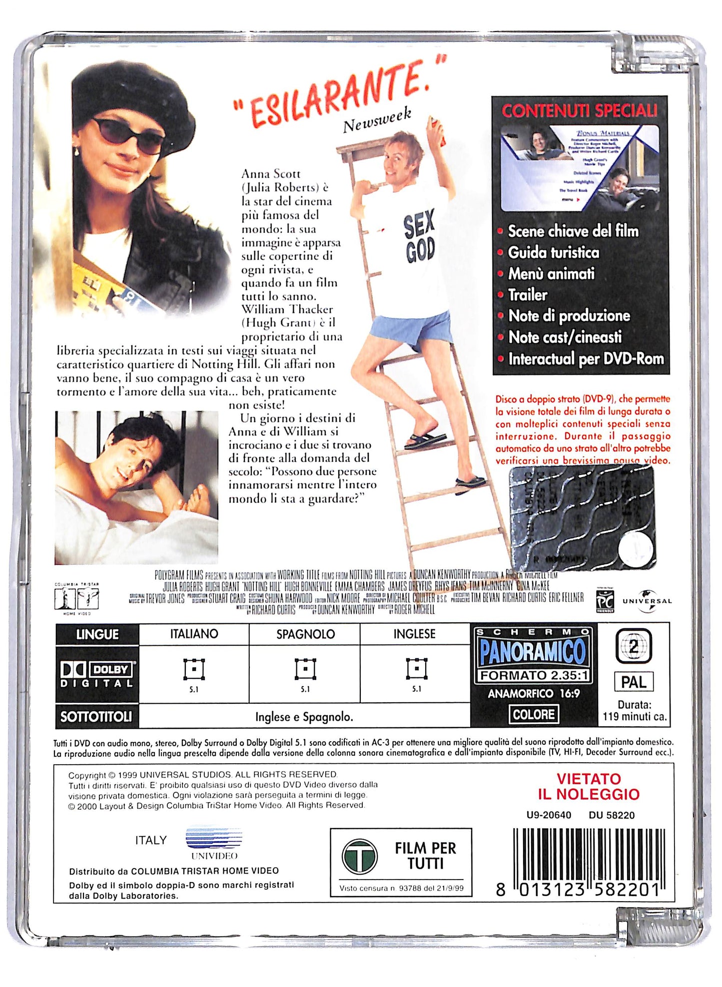 EBOND Notting Hill SJB DVD D810324