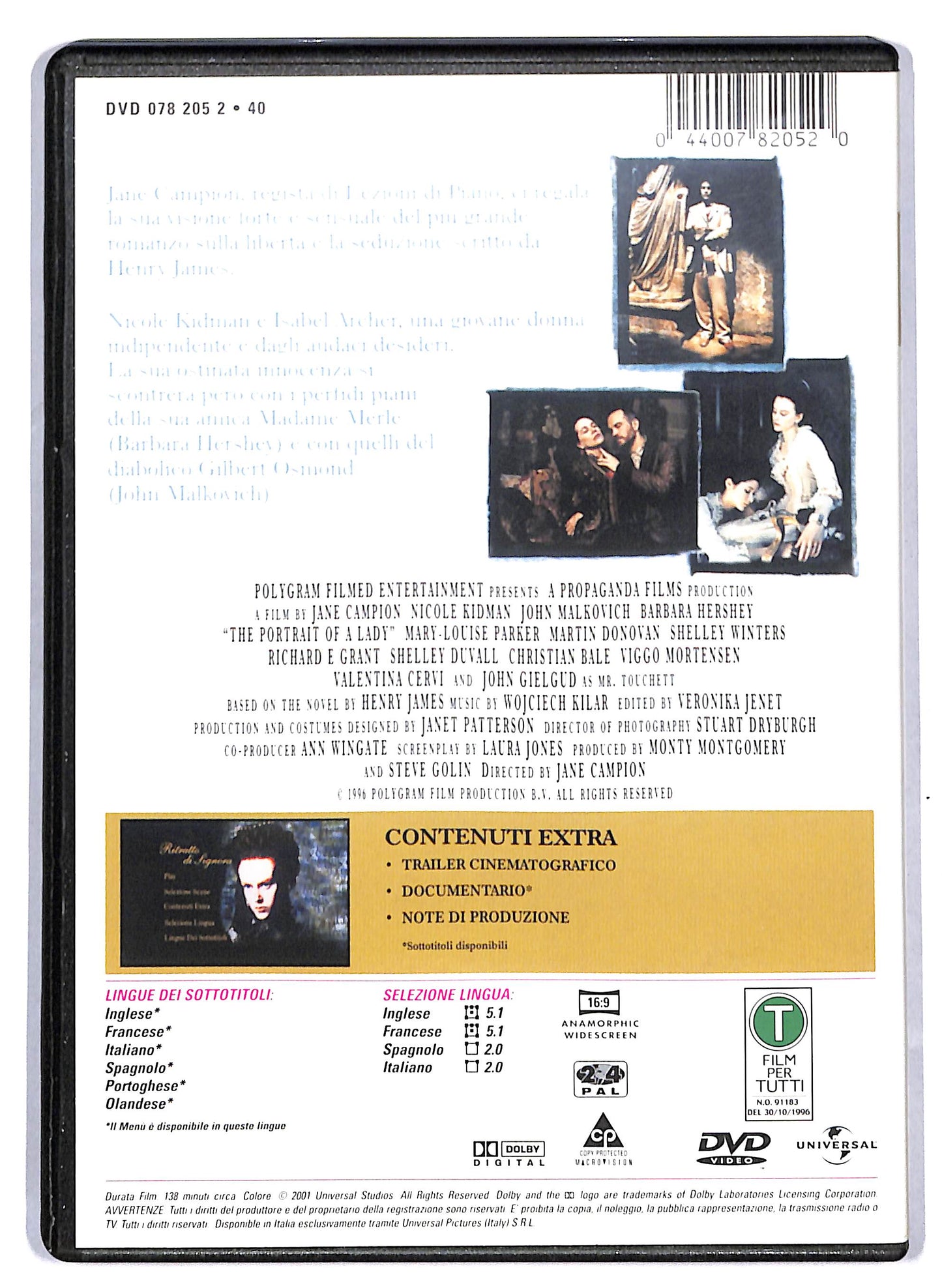 EBOND Ritratto di signora DVD D810325