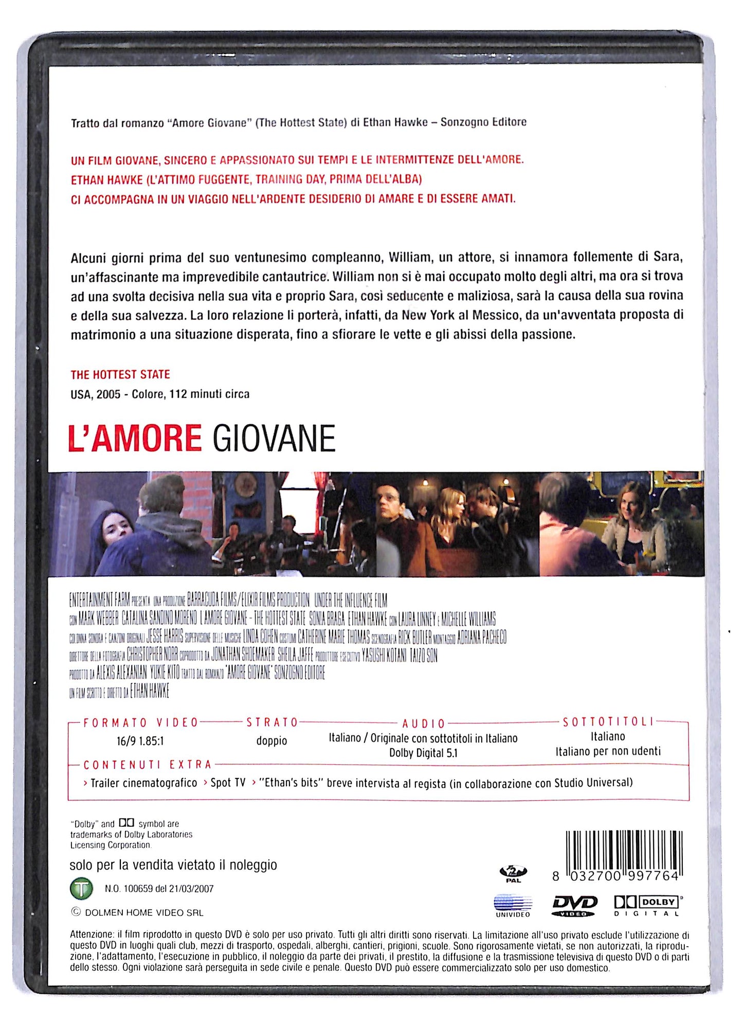 EBOND L'amore Giovane DVD D810405
