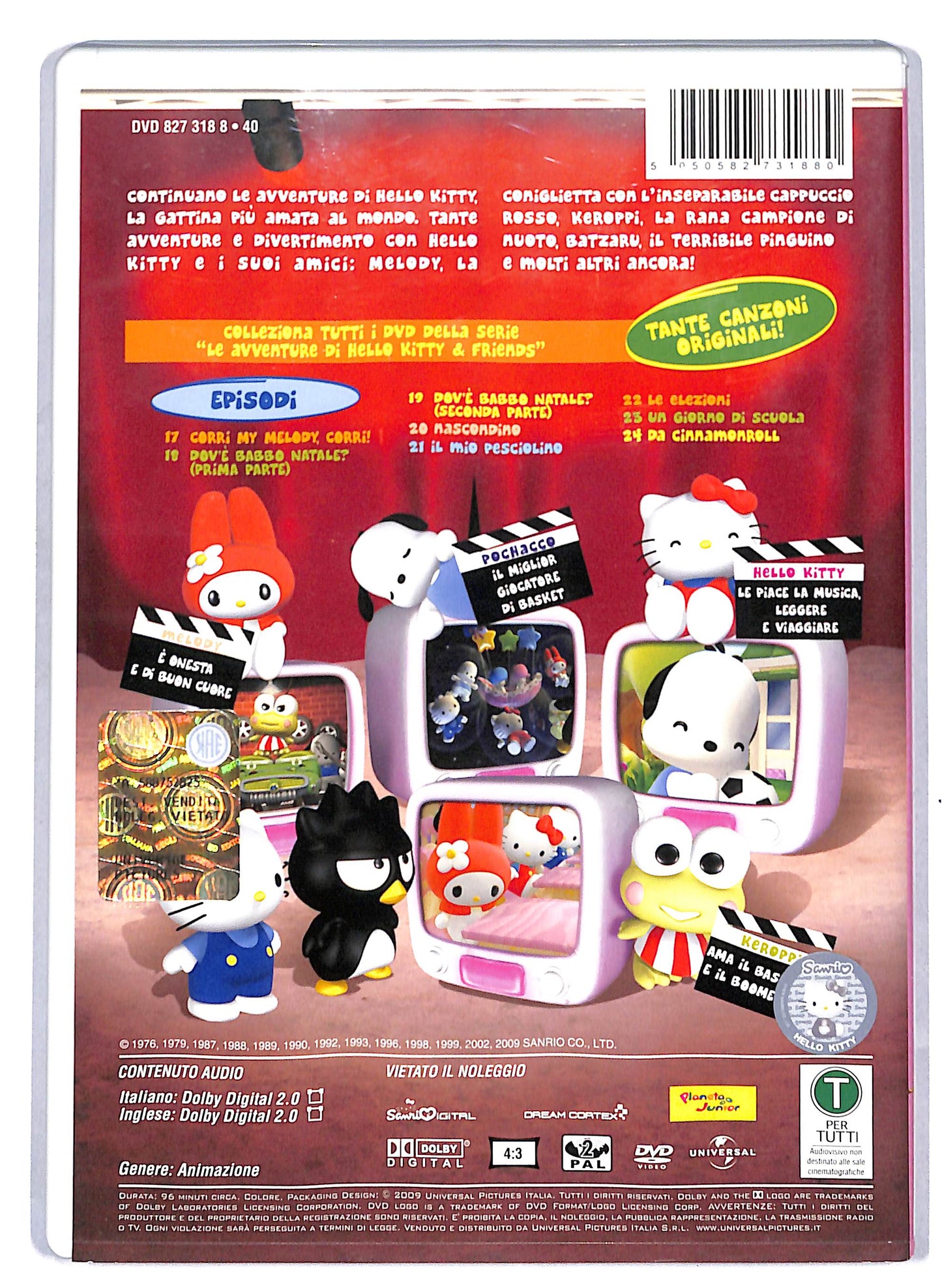 EBOND Le avventure di Hello Kitty & friends Vol 03 Ep 17 - 24 DVD D810419