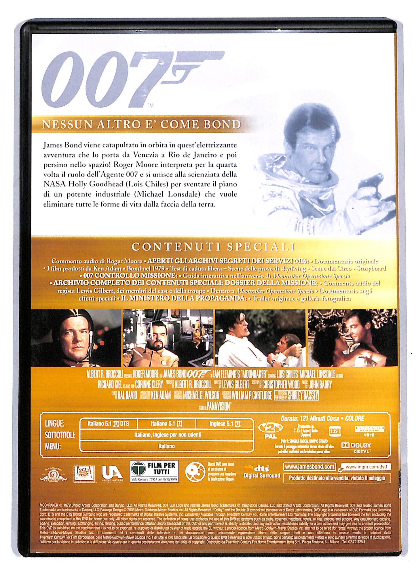 EBOND Moonraker - Operazione spazio EDITORIALE DVD D810422