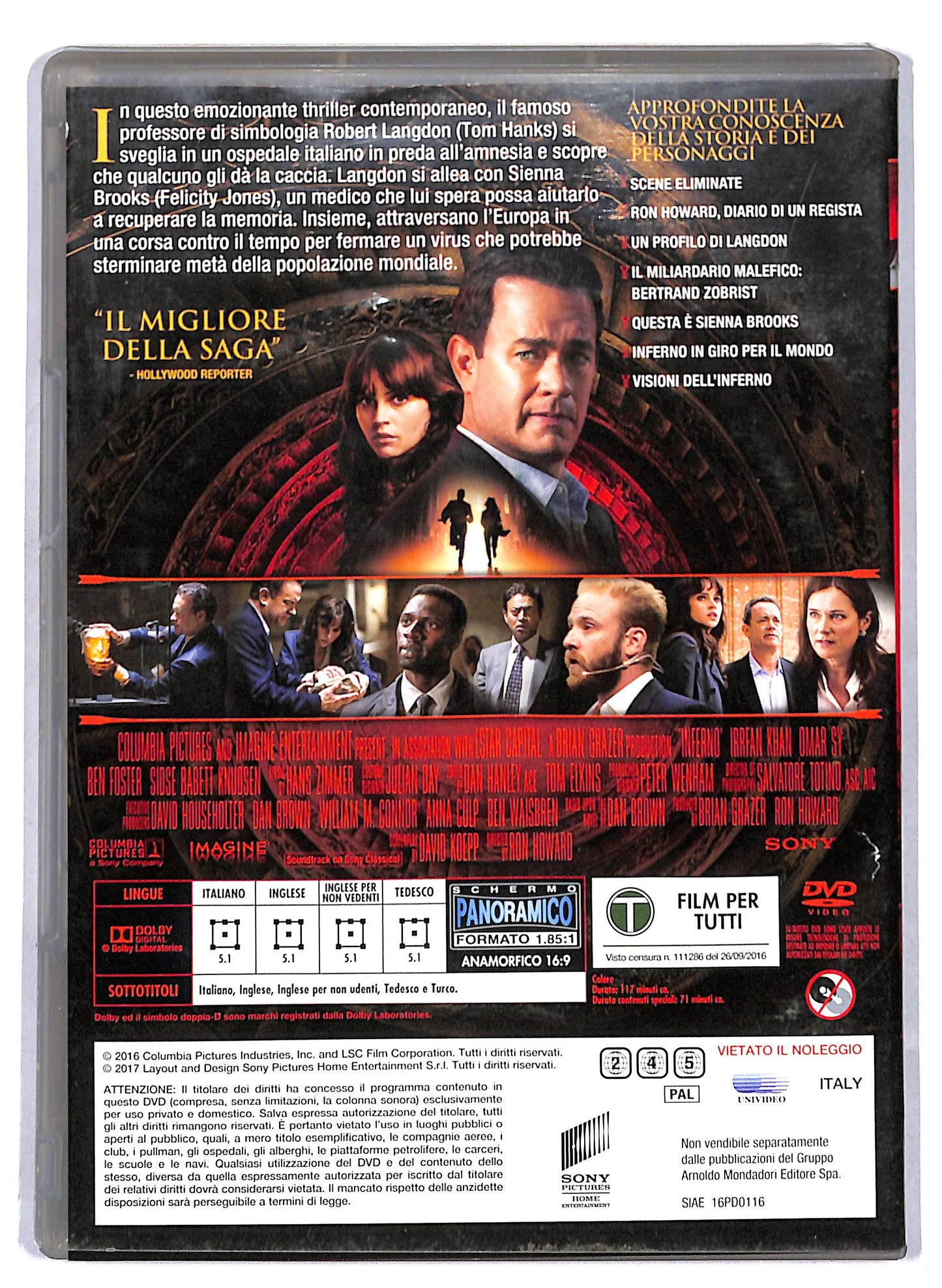 EBOND Inferno EDITORIALE DVD D810442