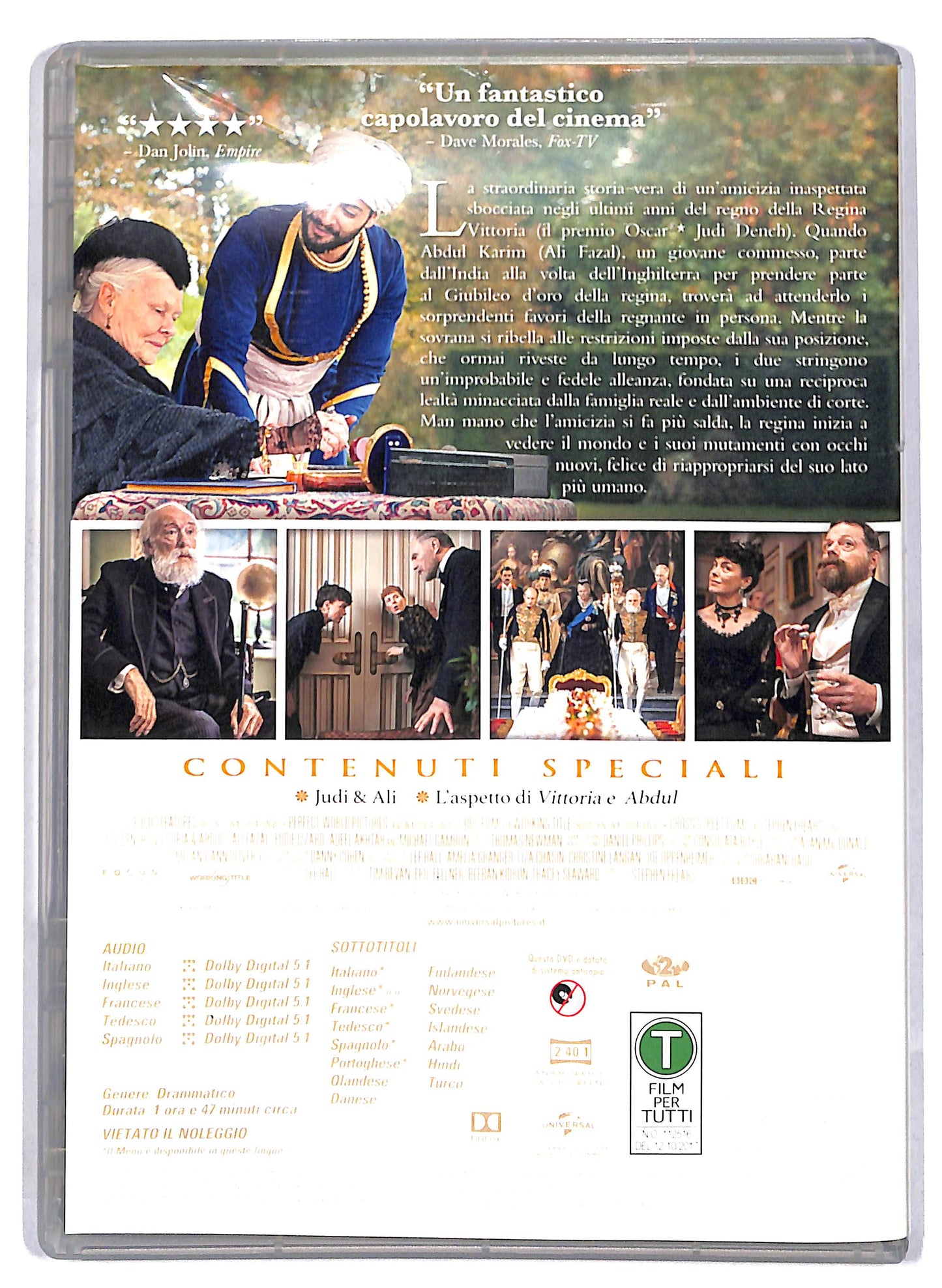 EBOND Vittoria e Abdul EDITORIALE DVD D810523
