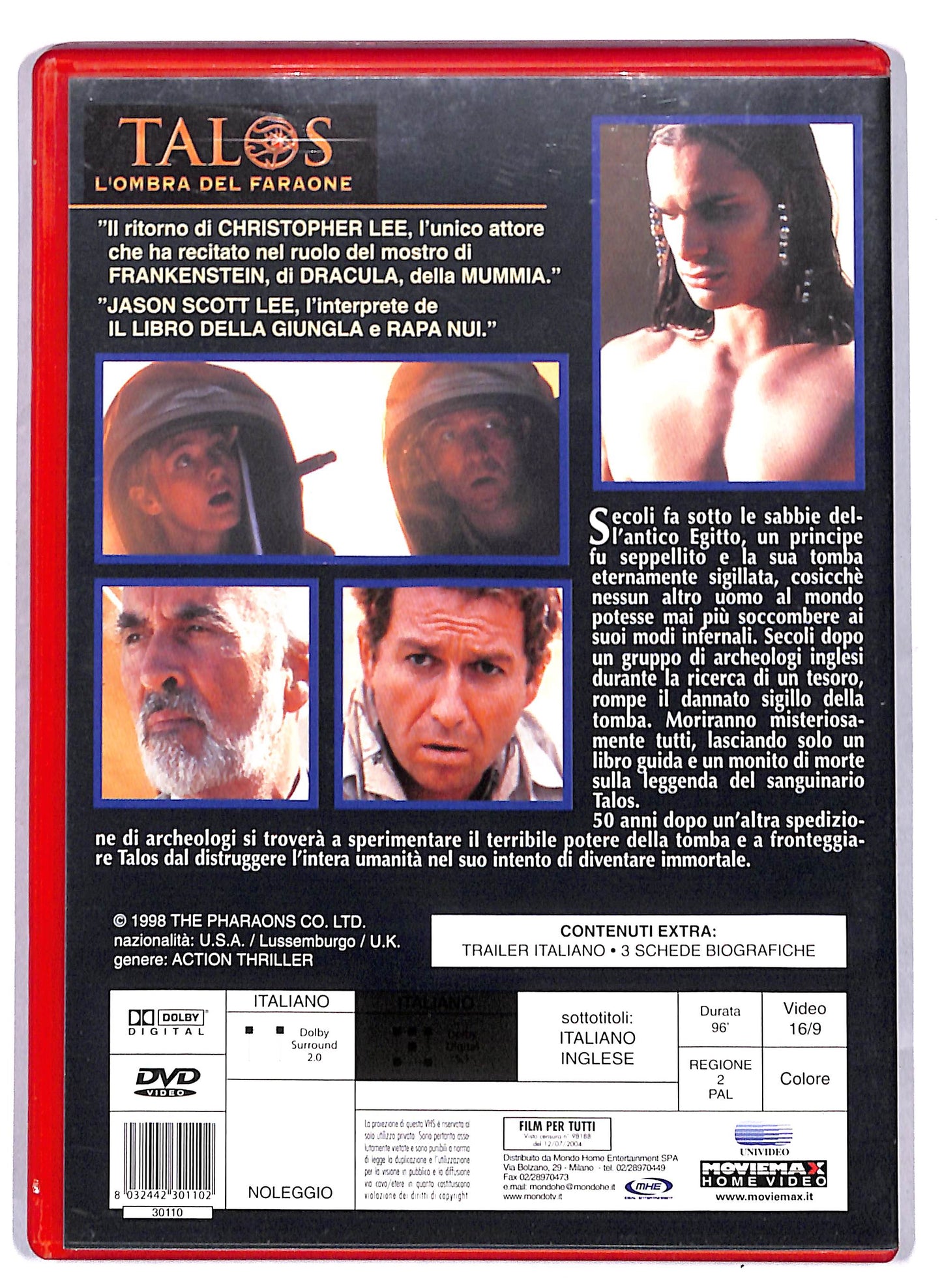 EBOND Talos - L'ombra del faraone NOLEGGIO DVD D810534