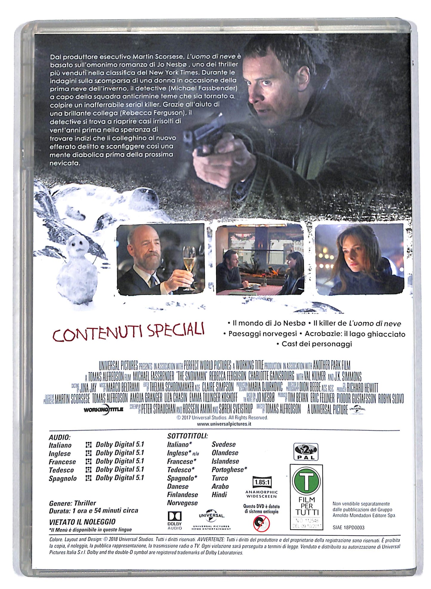 EBOND L'uomo di neve EDITORIALE DVD D810608
