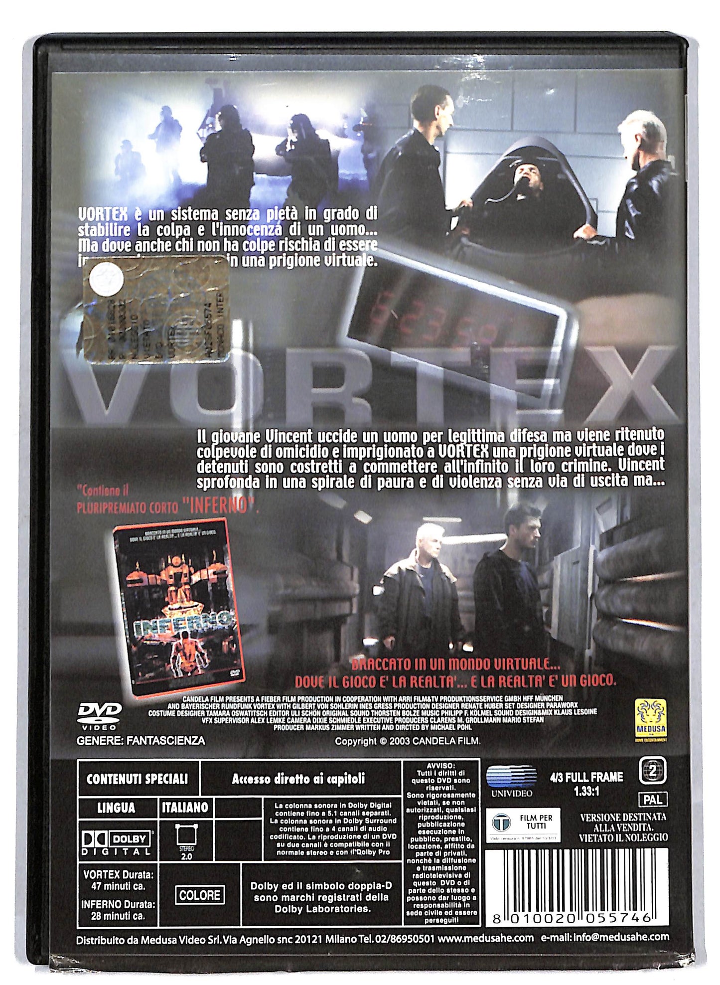 EBOND Vortex DVD D810655