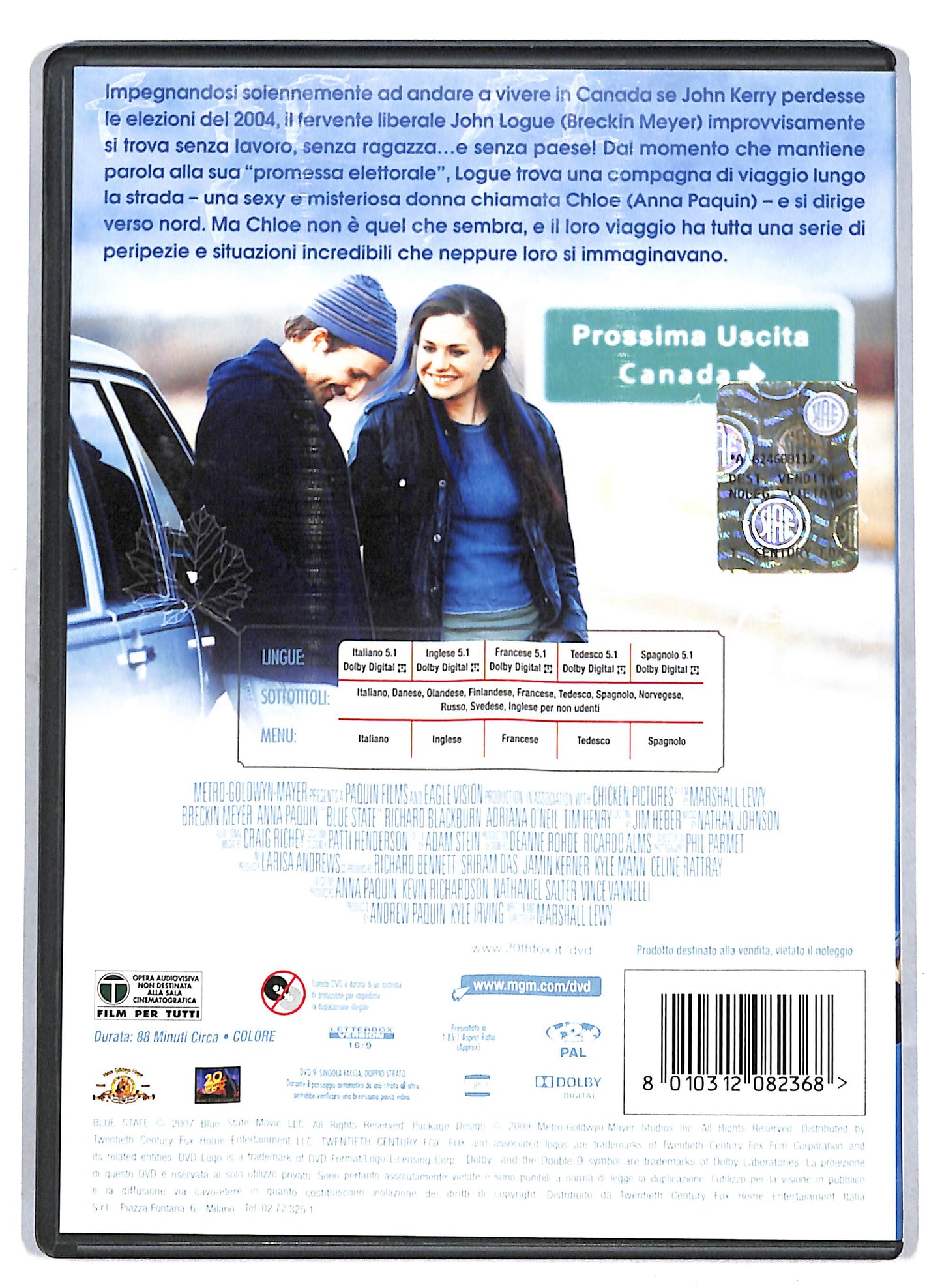 EBOND Blue State DVD D810707