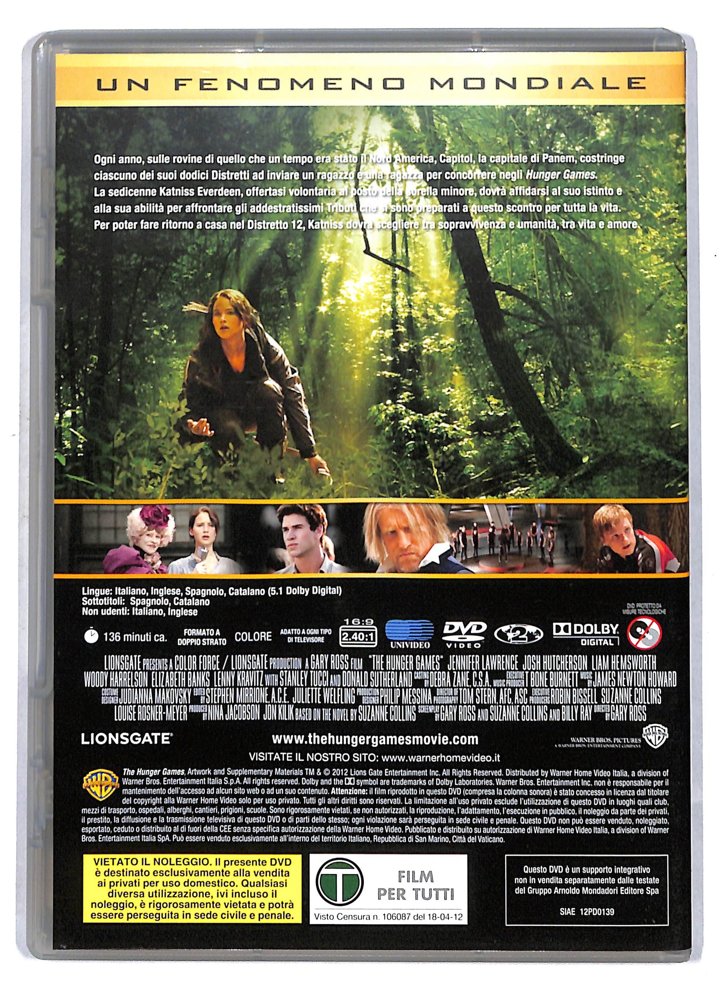 EBOND Hunger Games EDITORIALE DVD D810762