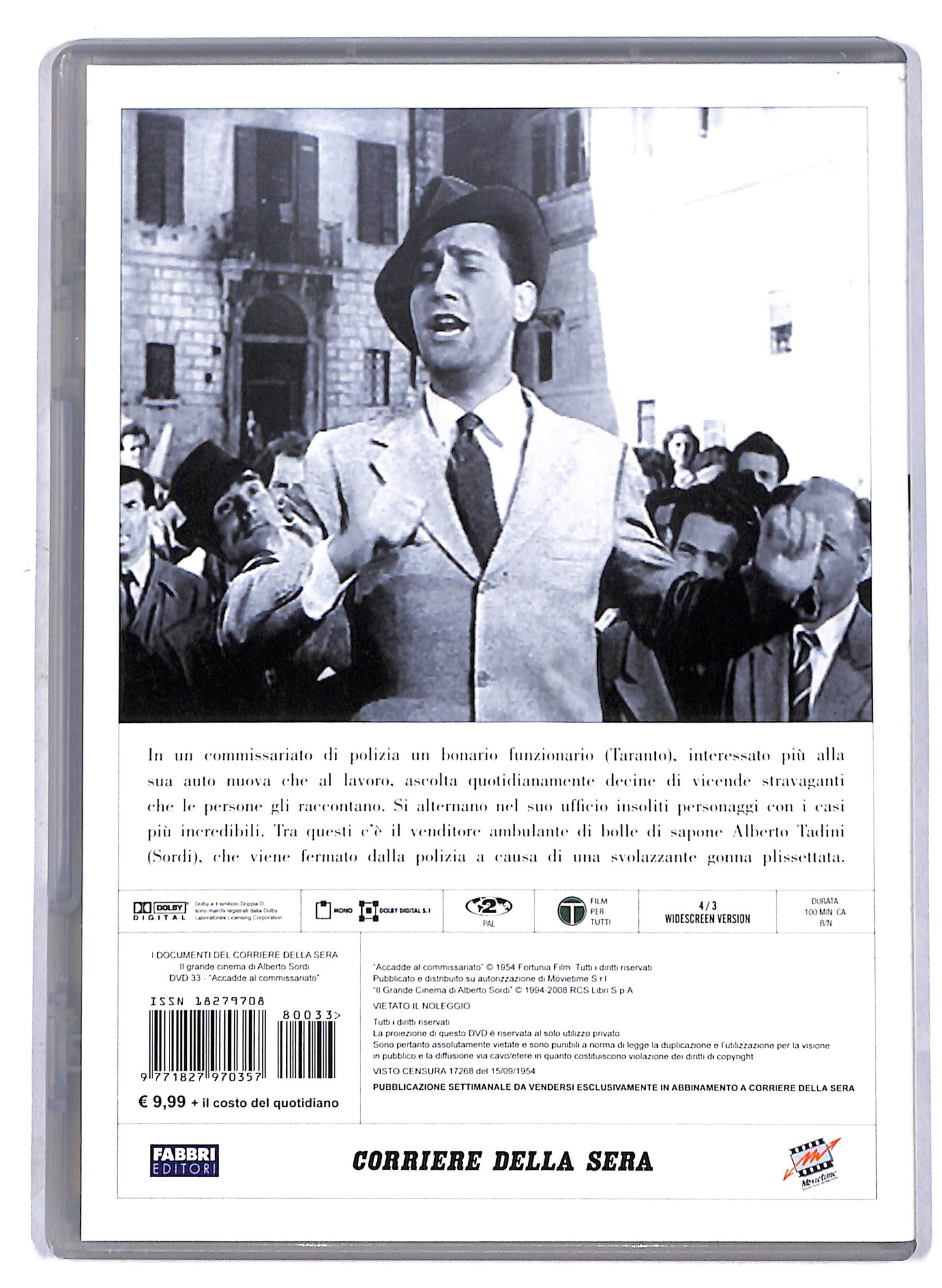 EBOND Accadde al commissariato EDITORIALE DVD D810941