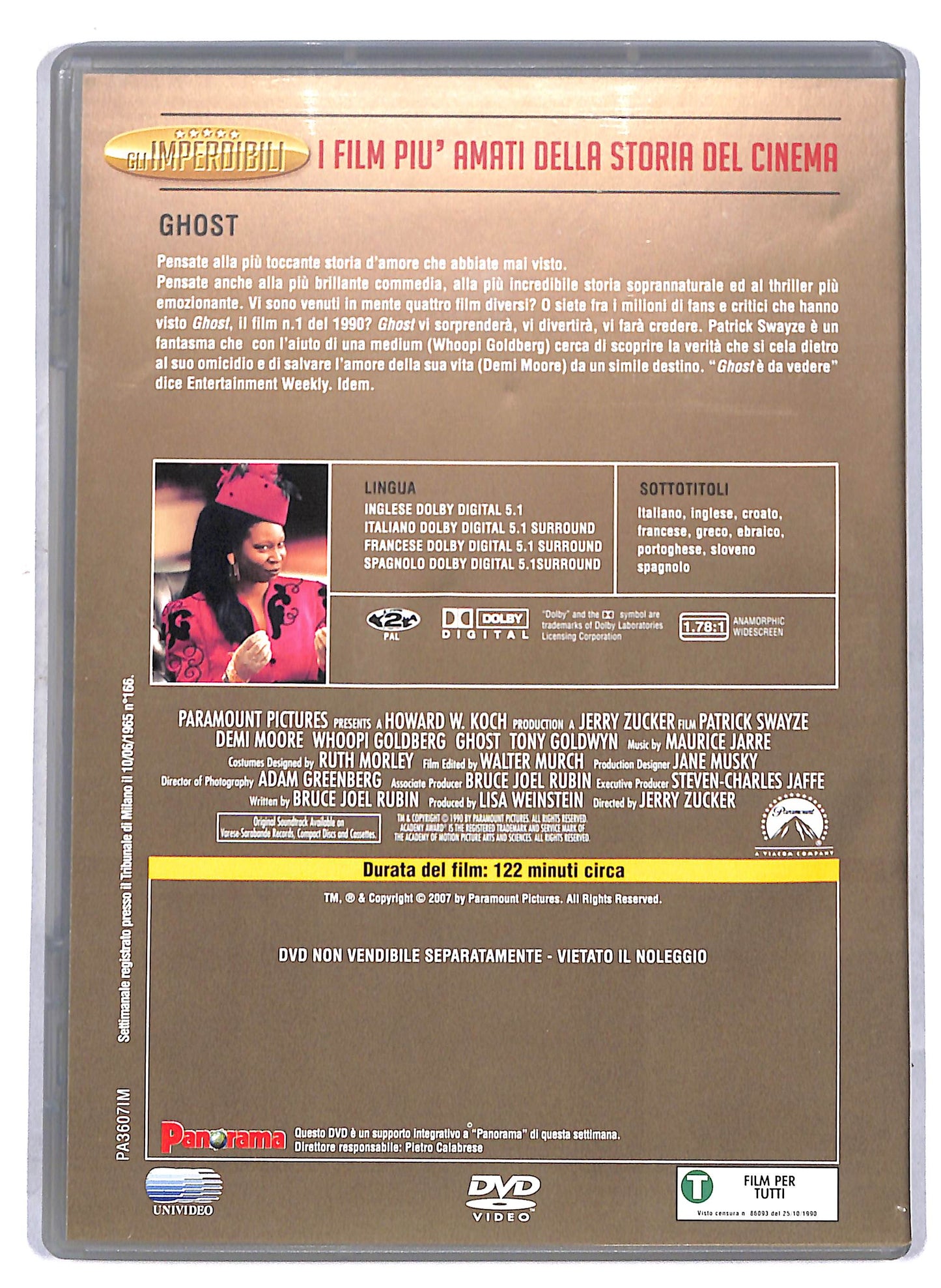 EBOND Ghost - Fantasma EDITORIALE DVD D810944