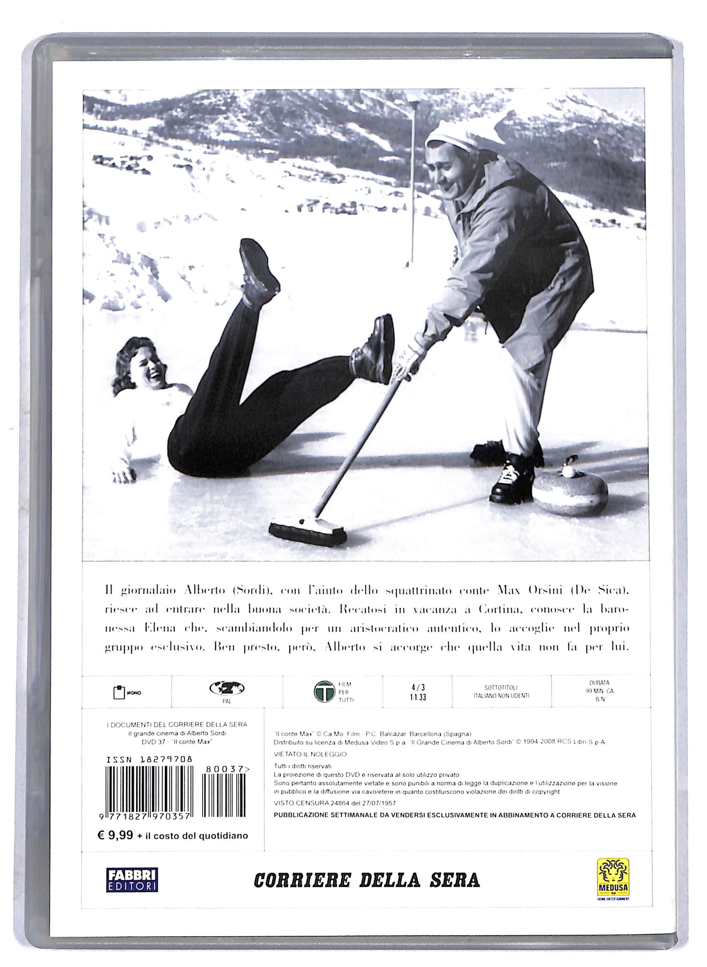 EBOND Il Conte Max EDITORIALE DVD D811029