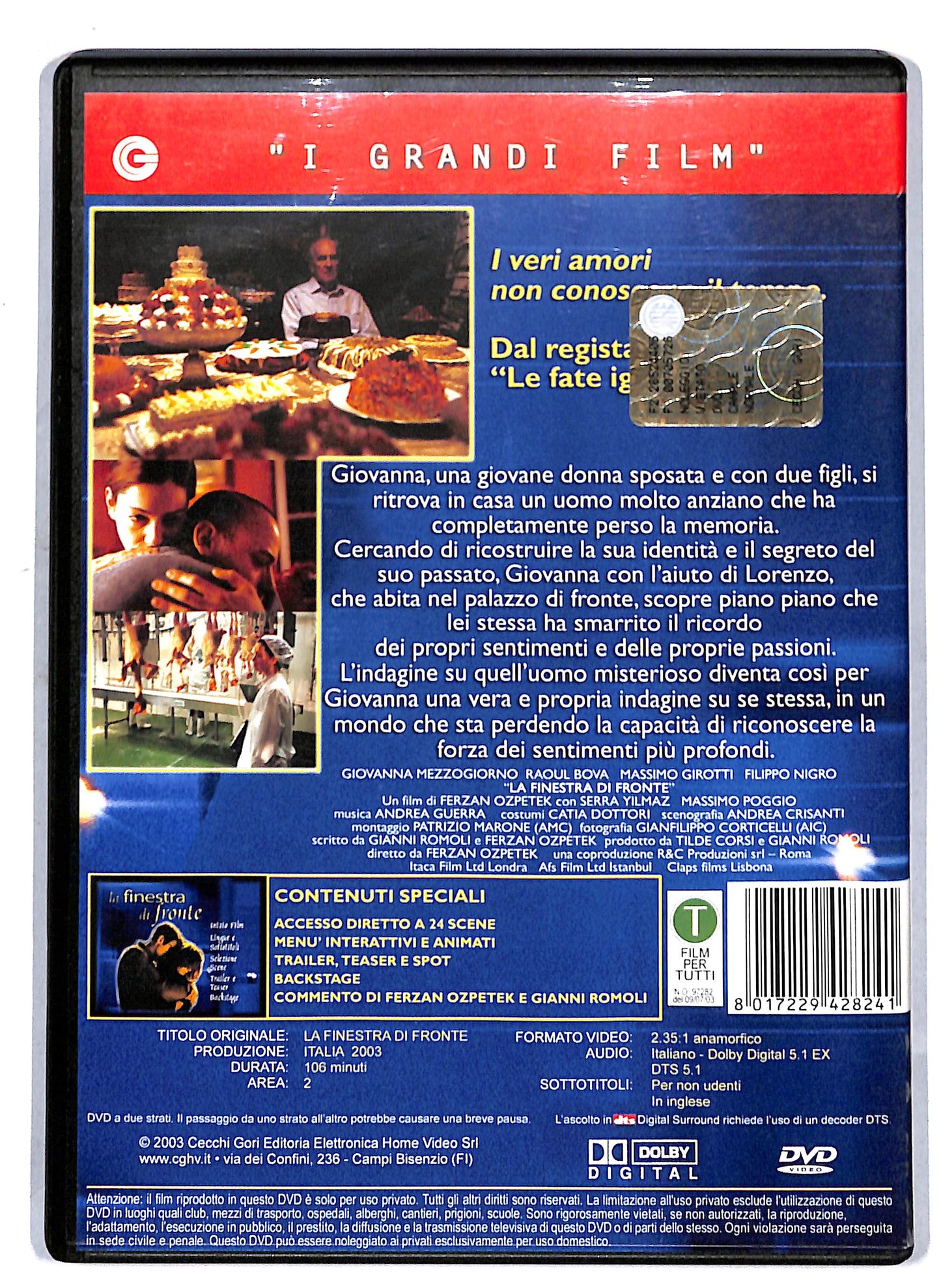 EBOND La finestra di fronte DVD D811111