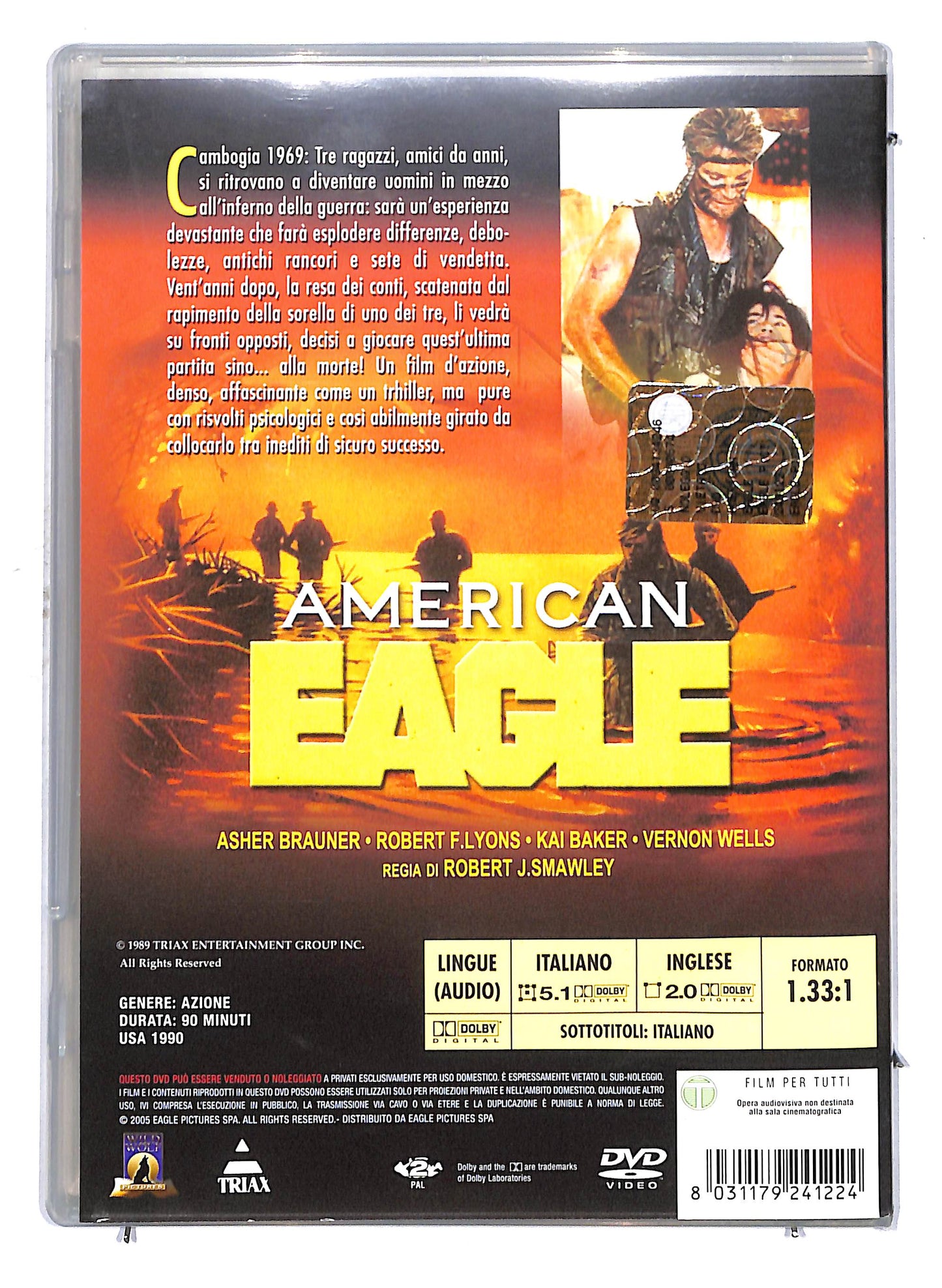 EBOND American Eagle (SLIM)  DVD D811123