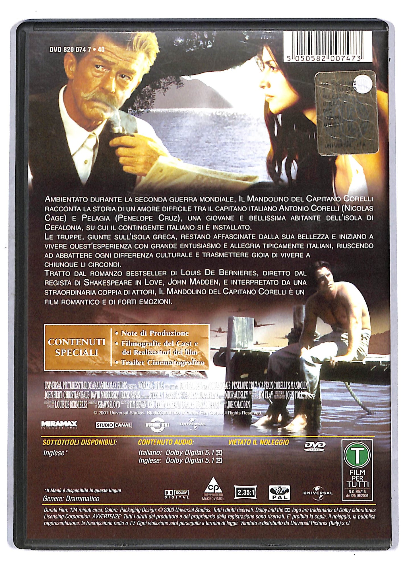 EBOND Il Mandolino Del Capitano Corelli DVD D811242