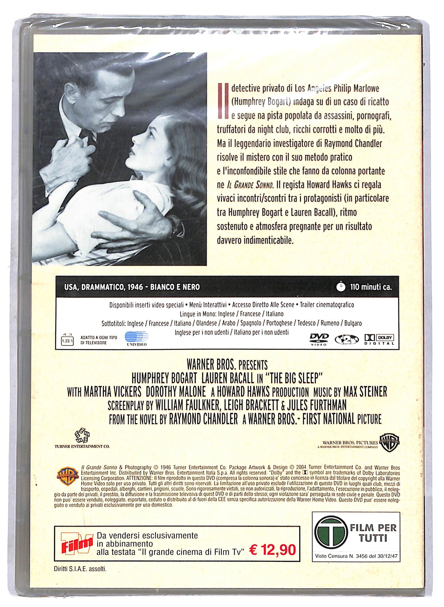 EBOND Il Grande Sonno EDITORIALE DVD D811259