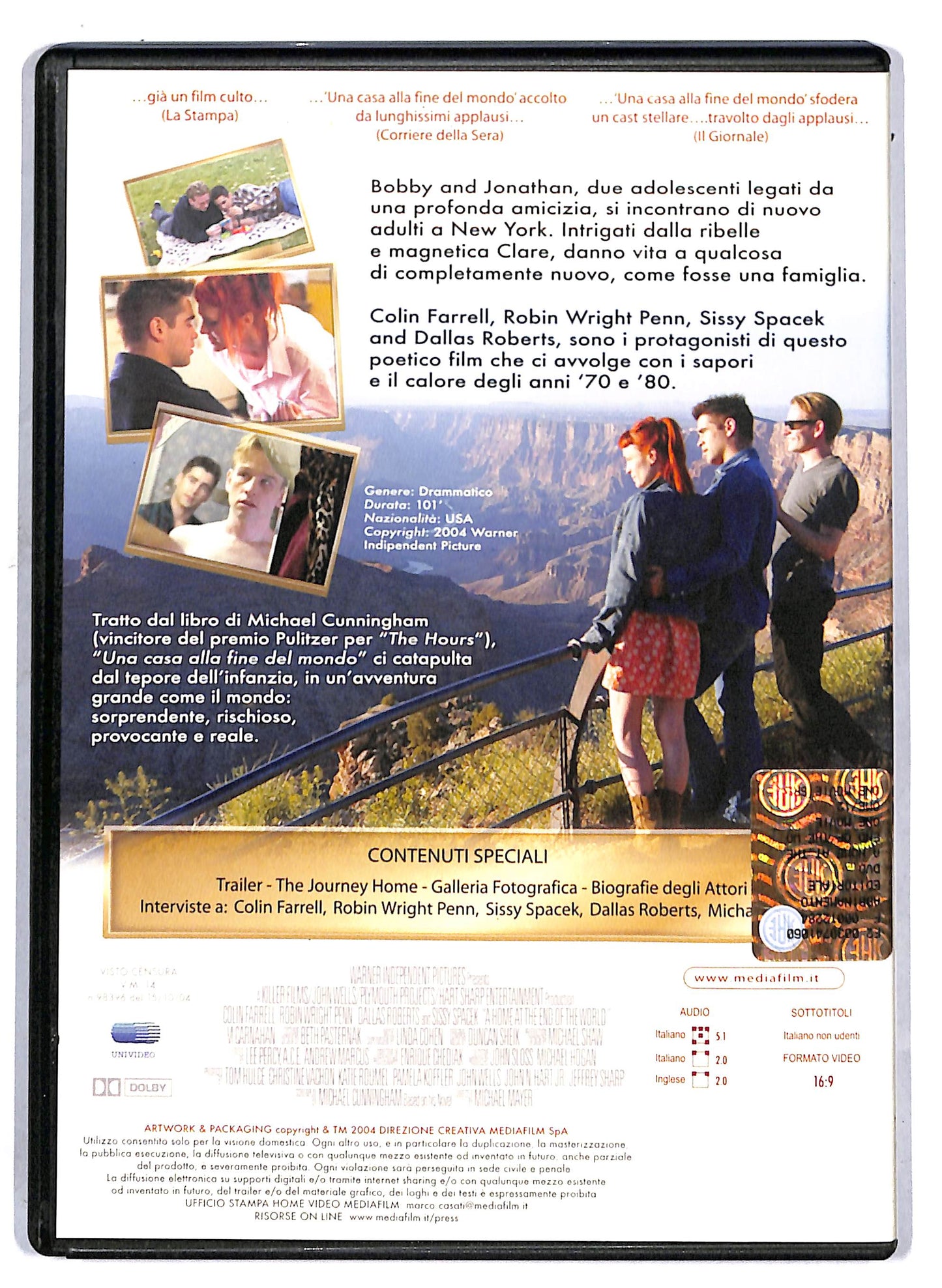 EBOND Una casa alla fine del mondo EDITORIALE DVD D811324
