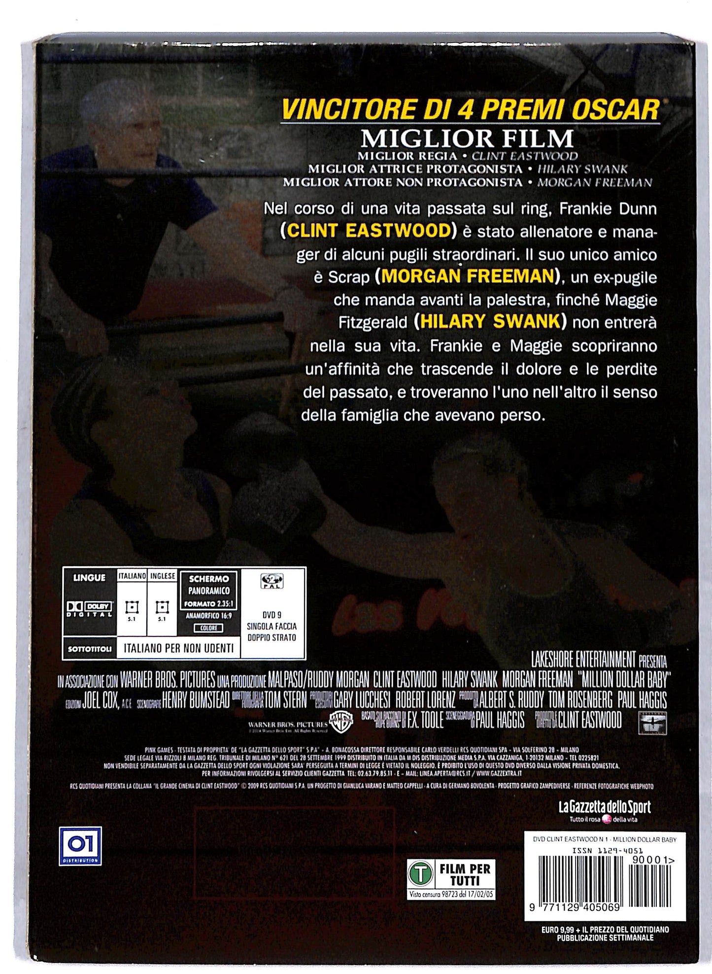 EBOND Million Dollar Baby EDITORIALE DVD D811332