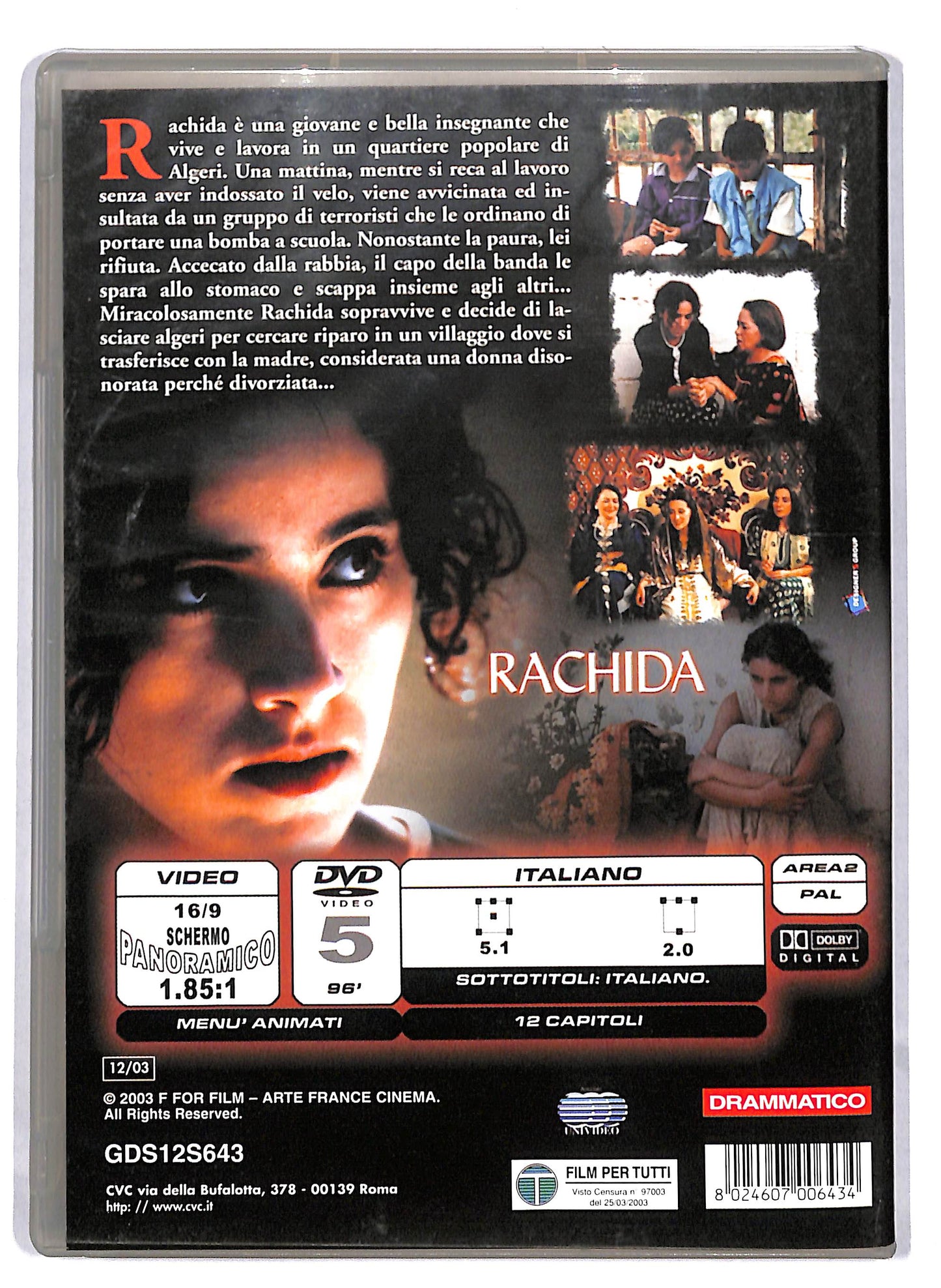 EBOND Rachida DVD D811404