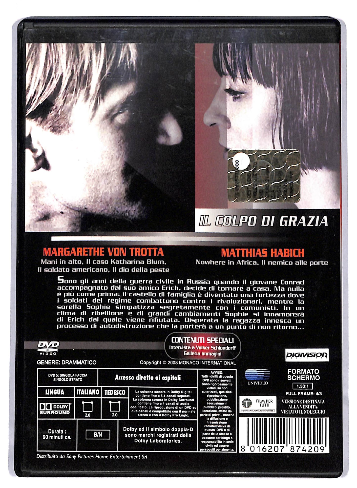 EBOND Il colpo di grazia EDIZIONE SPECIALE DVD D811407
