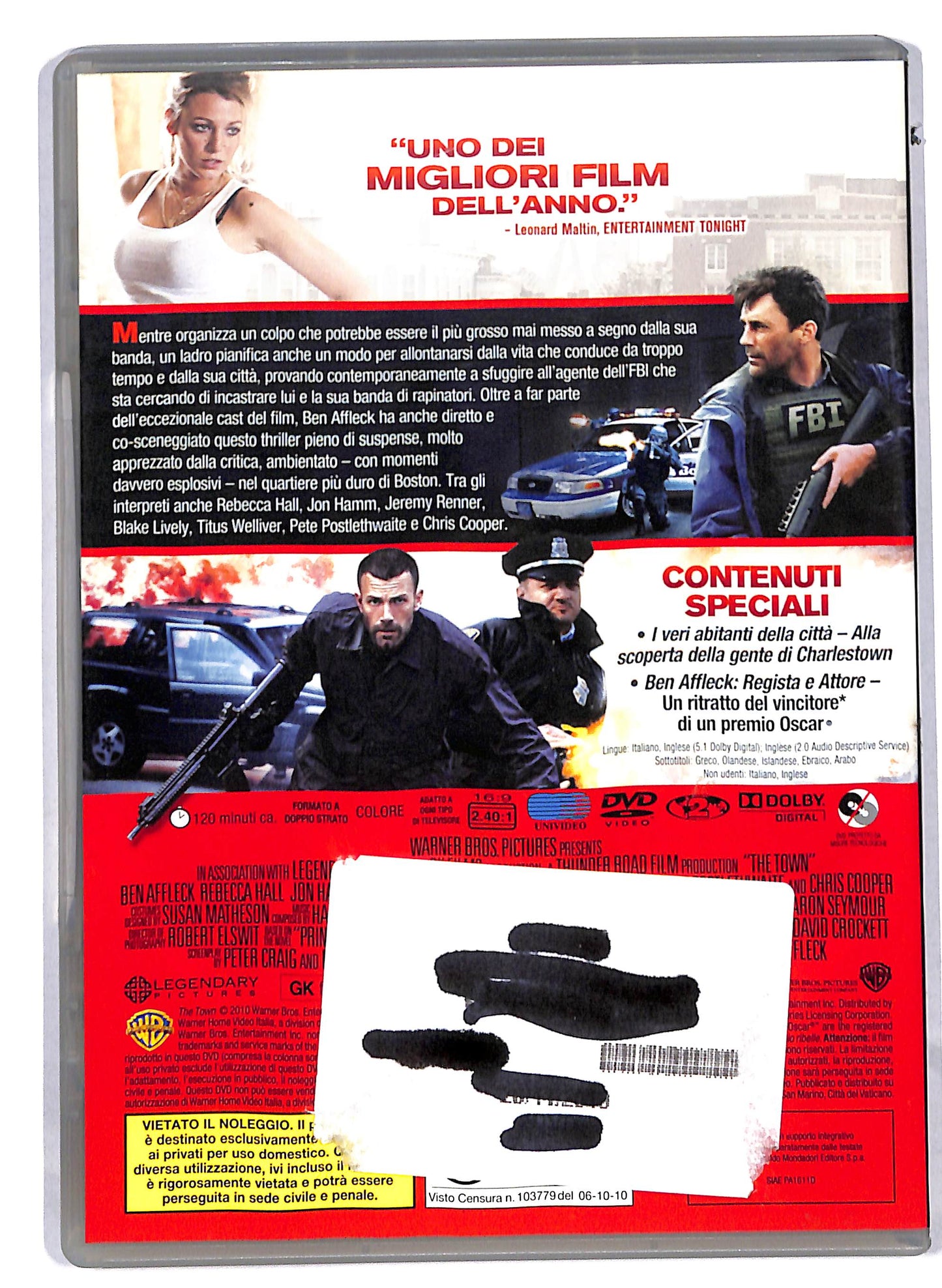 EBOND The town EDITORIALE DVD D811417