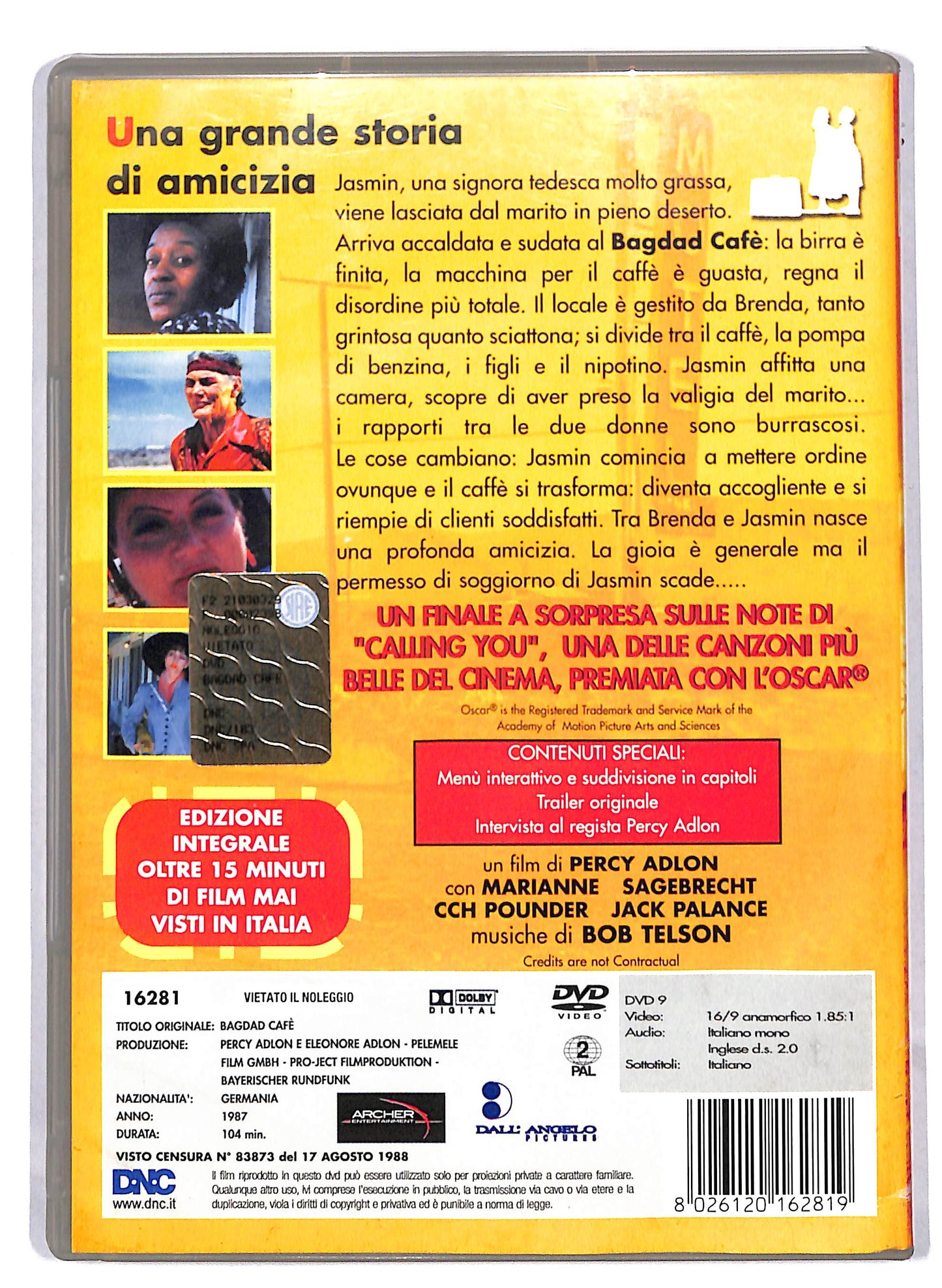 EBOND Bagdad Cafe DVD D811424