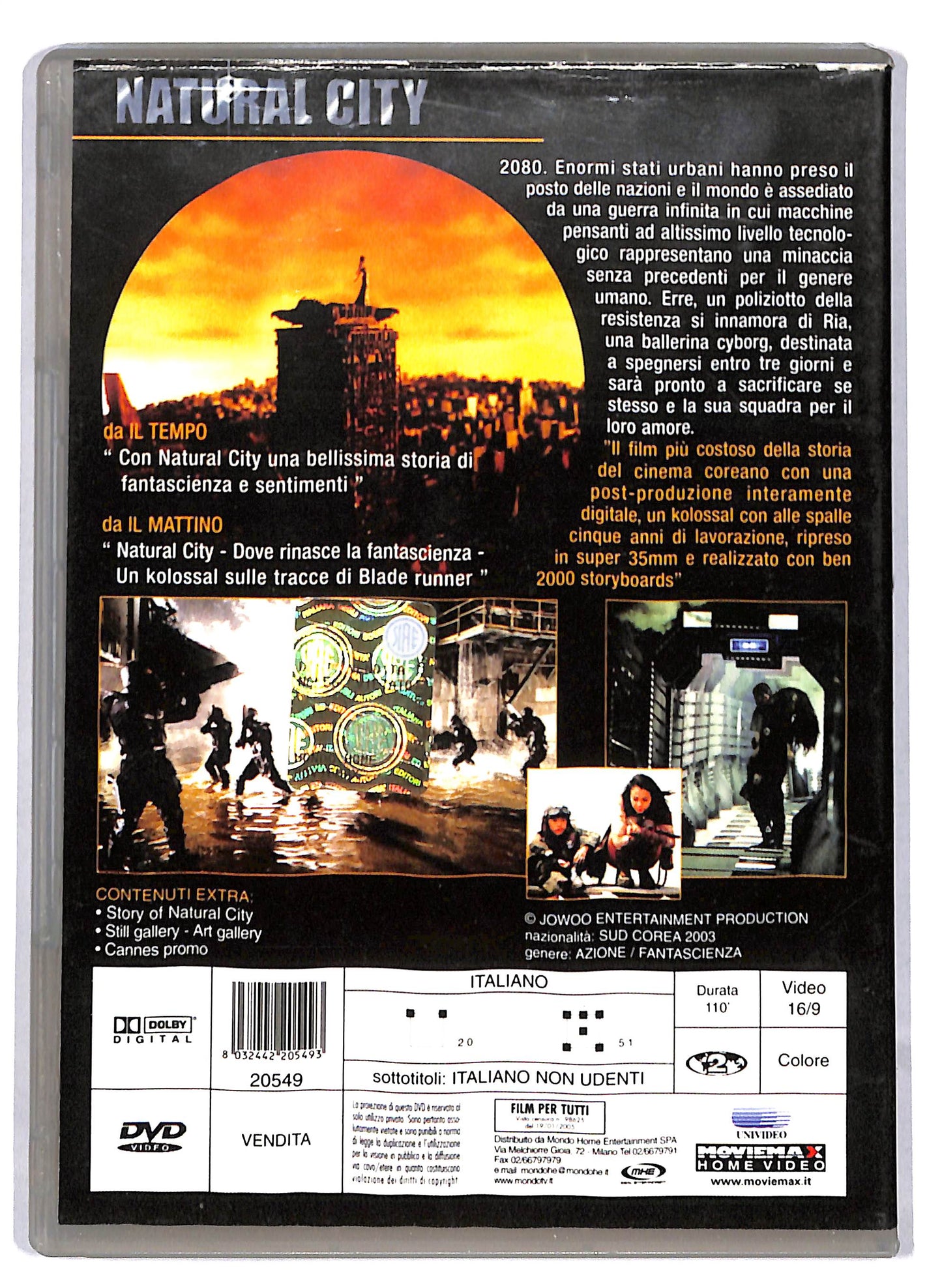 EBOND Natural City DVD D811539