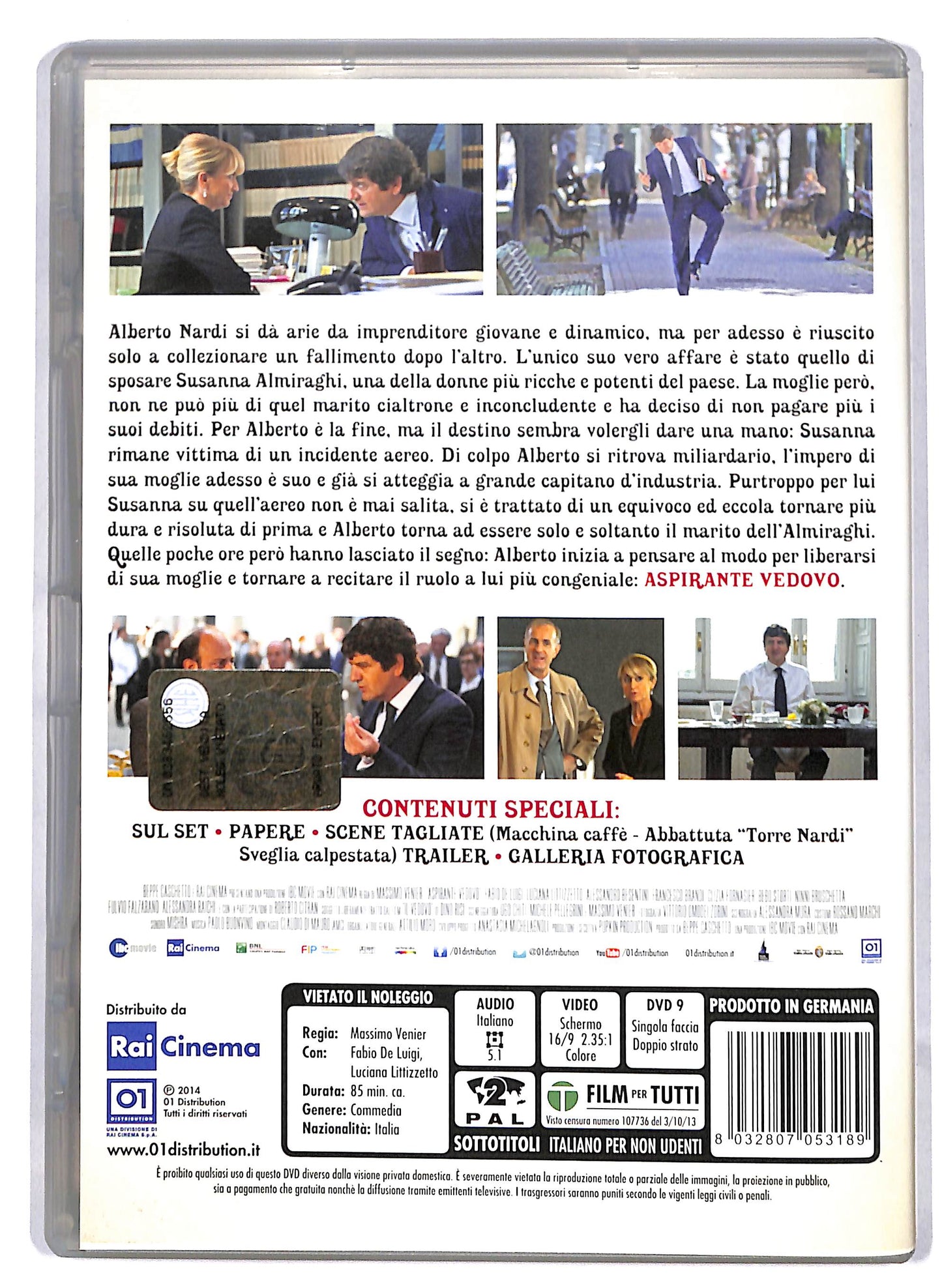 EBOND Aspirante vedovo DVD D811543
