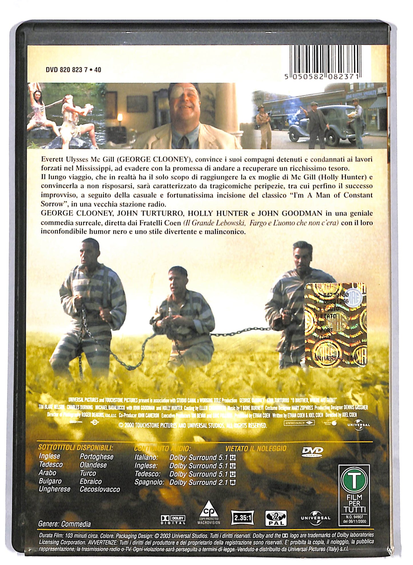 EBOND Fratello, Dove Sei? DVD D811552