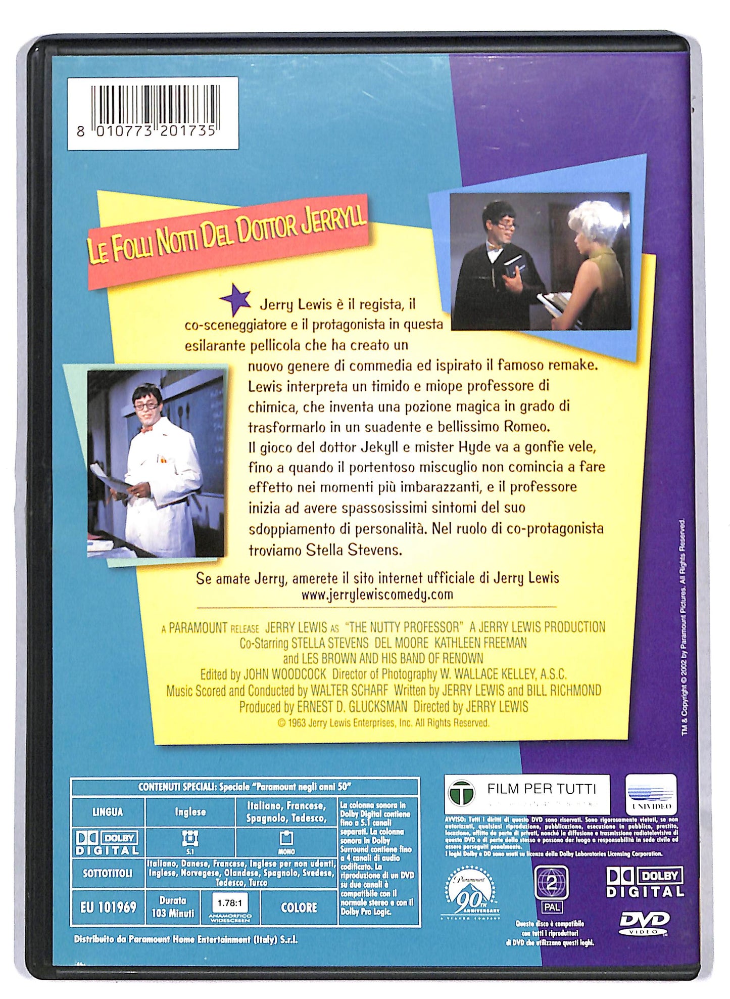 EBOND Le Folli Notti Del Dottor Jerryll DVD D811666