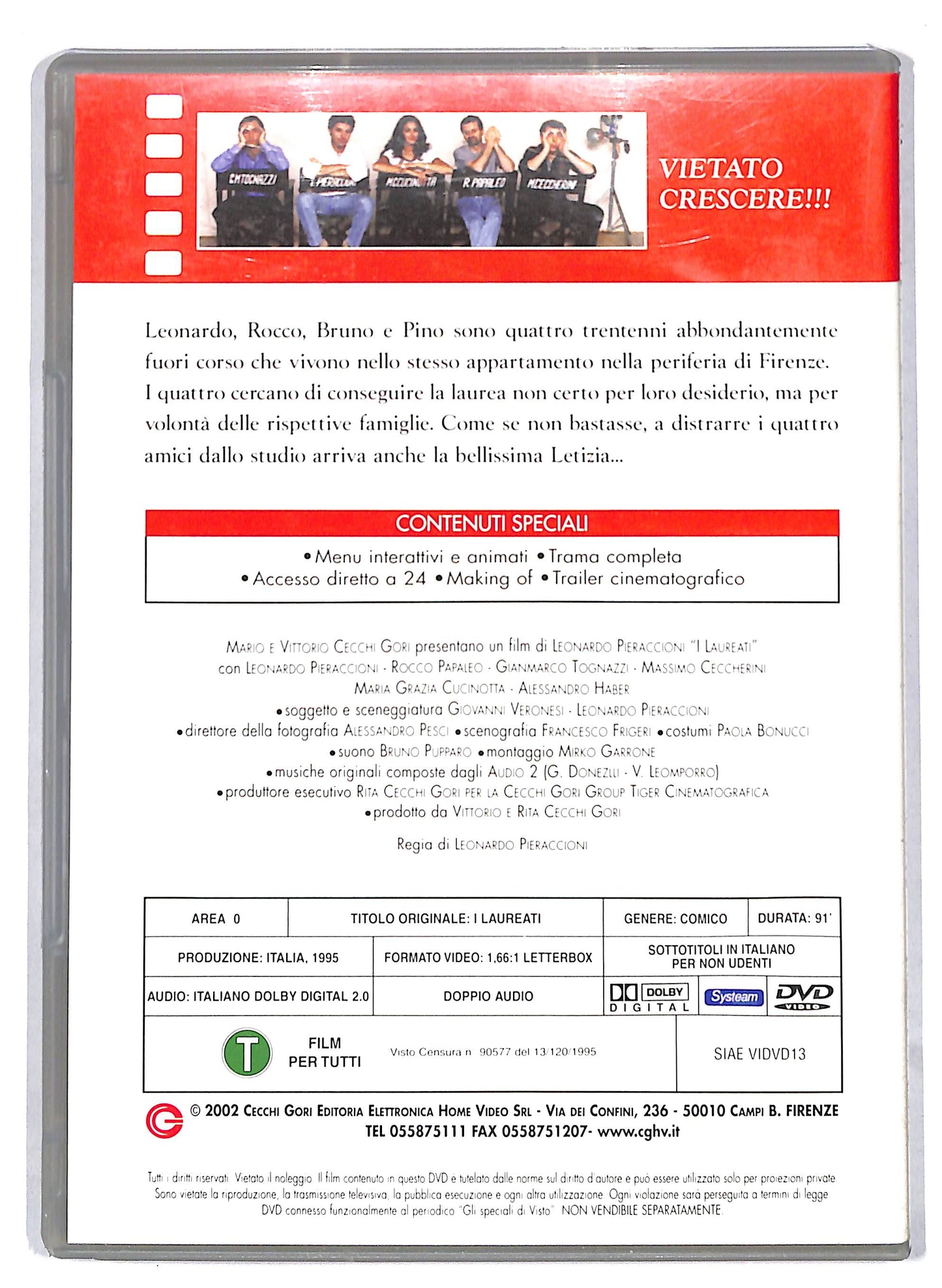 EBOND I laureati EDITORIALE DVD D811704