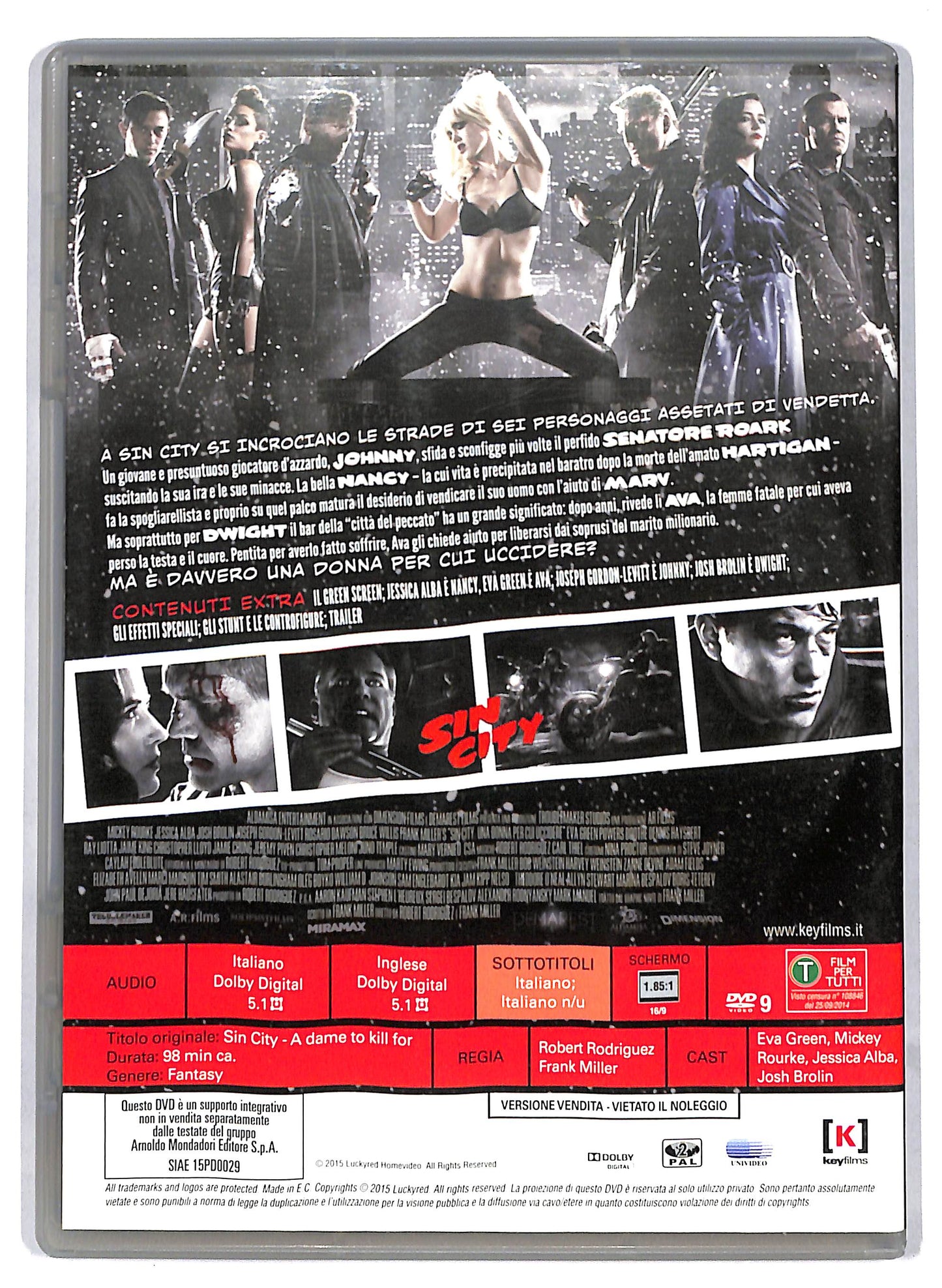 EBOND Sin City EDITORIALE DVD D811705