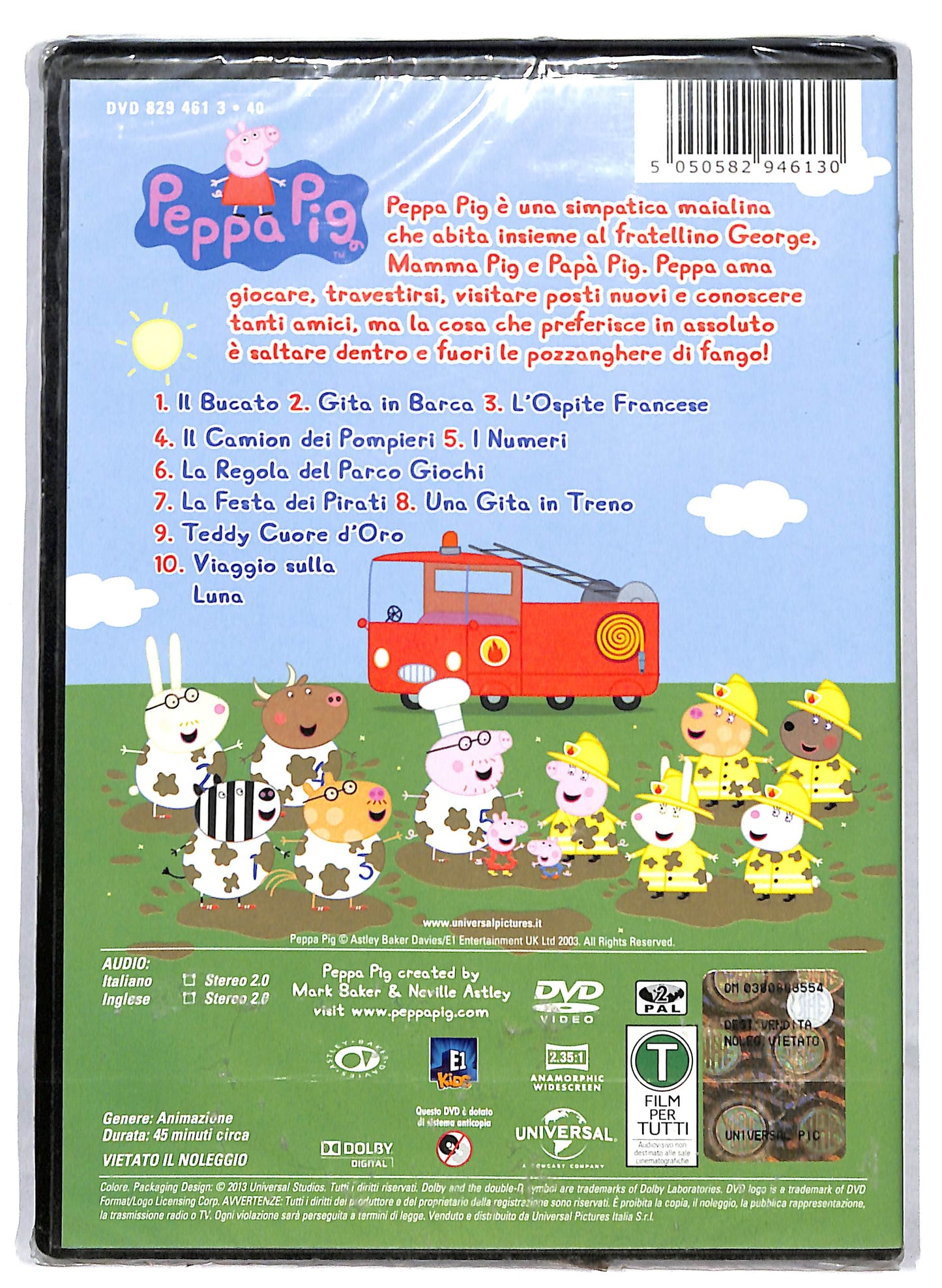 EBOND Peppa Pig - Il camion dei Pompieri e altre storie DVD D811711