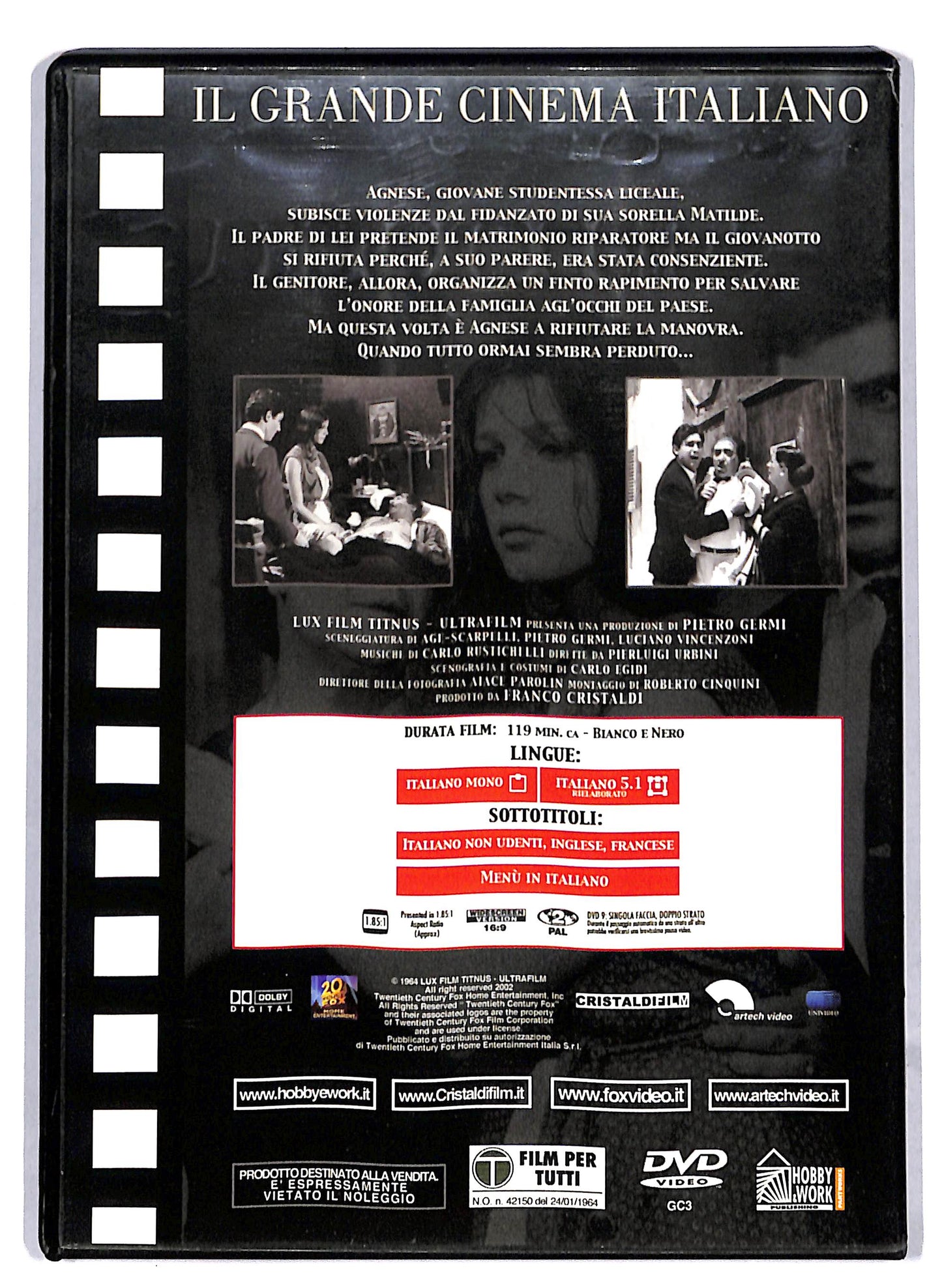 EBOND Sedotta e abbandonata EDITORIALE DVD D811747