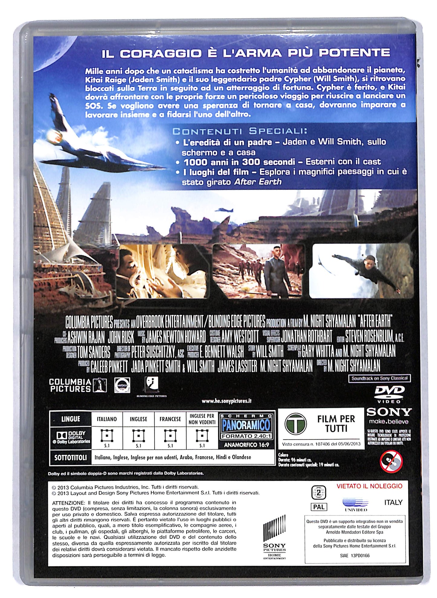 EBOND After Earth EDITORIALE DVD D811846