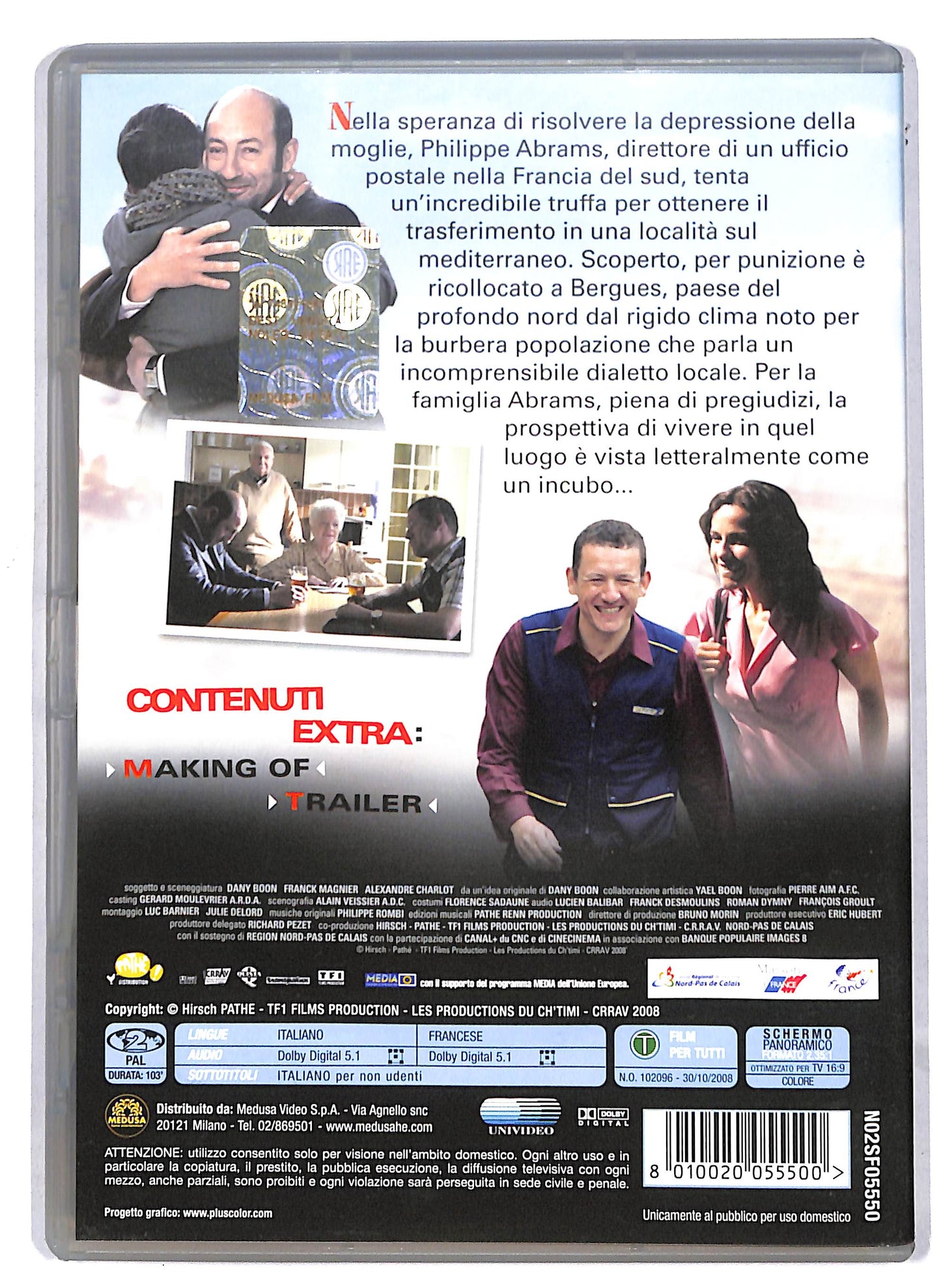 EBOND Giu al Nord DVD D811949