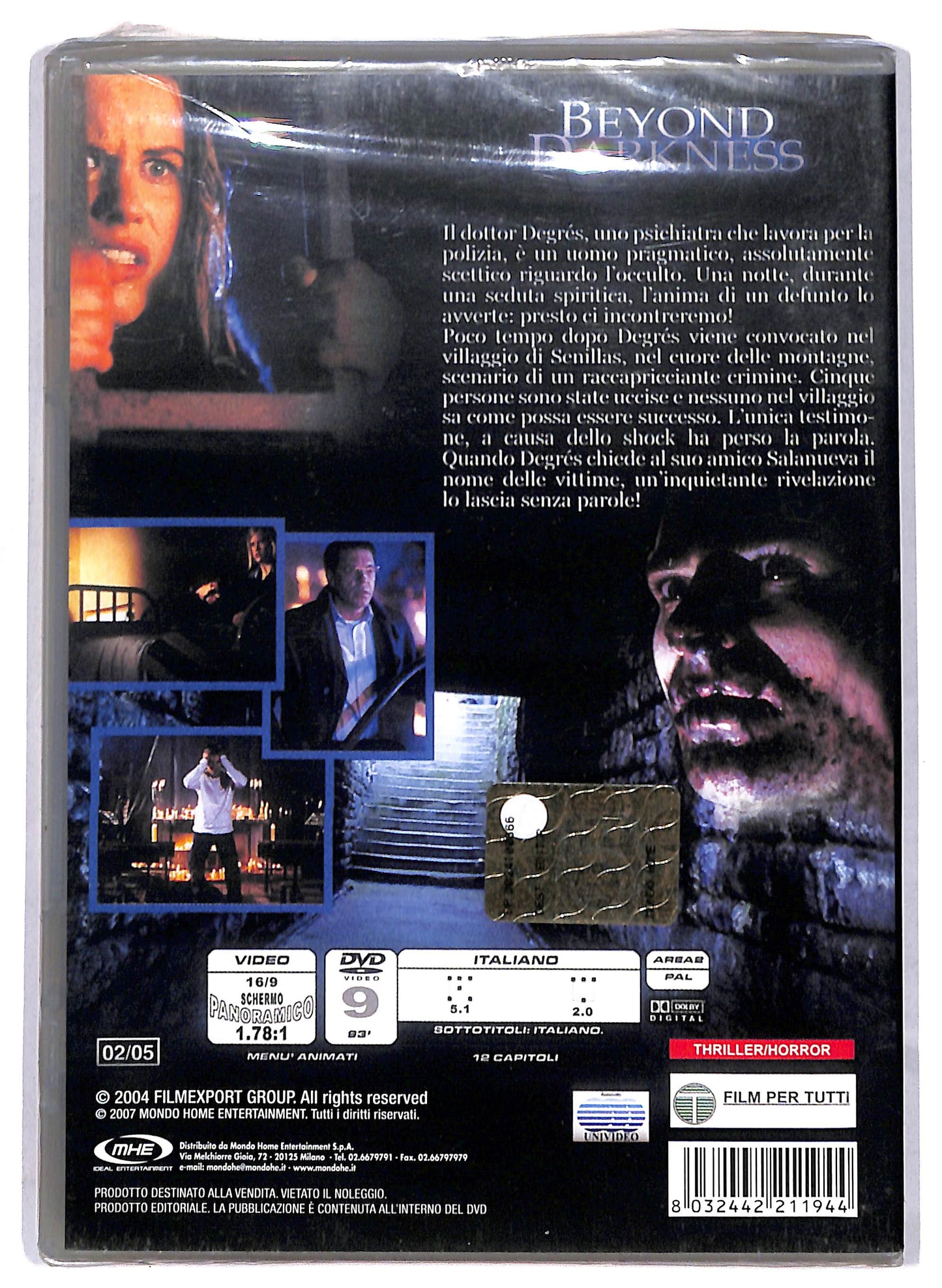 EBOND Beyond Darkness DVD D812021