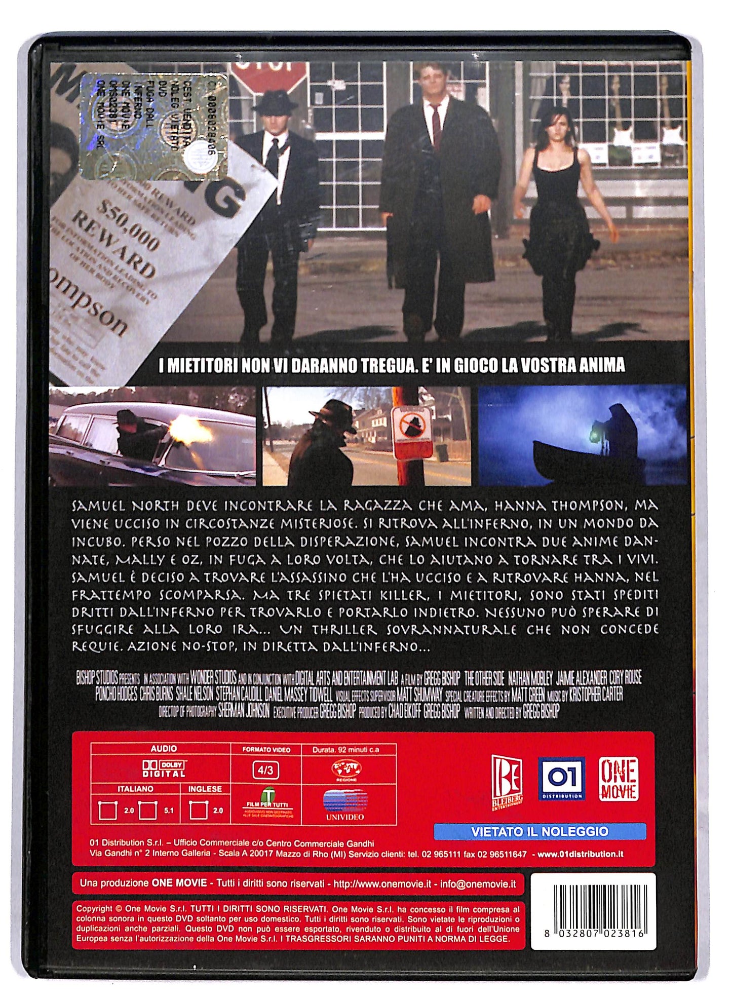 EBOND Fuga Dall'inferno - L'altra Dimensione Dell'amore DVD D812030