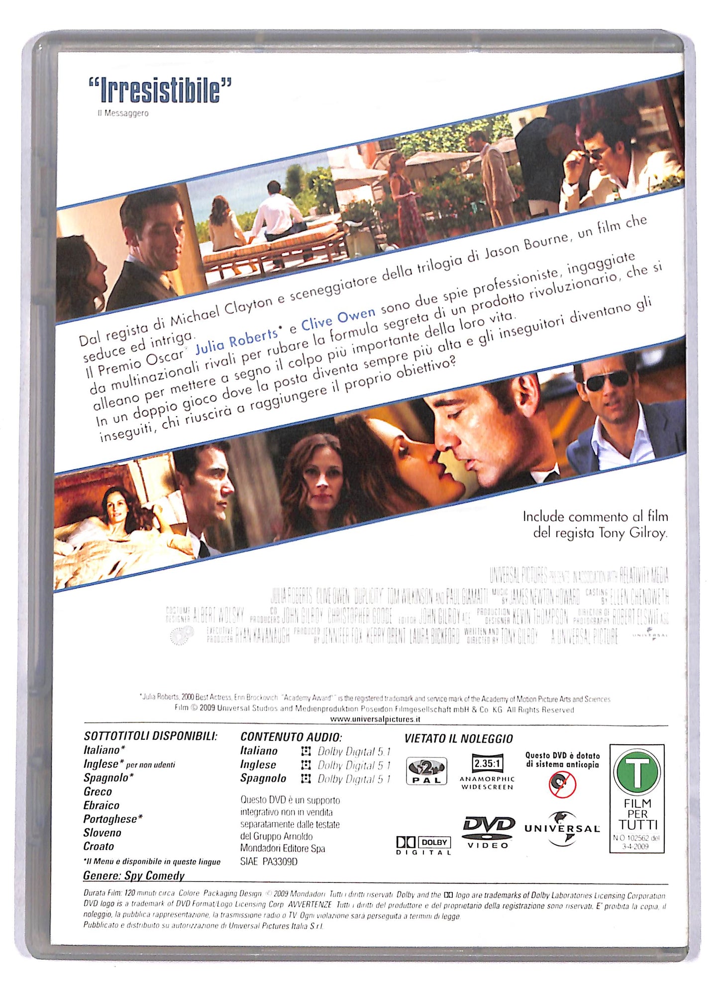 EBOND Duplicity EDITORIALE DVD D812037