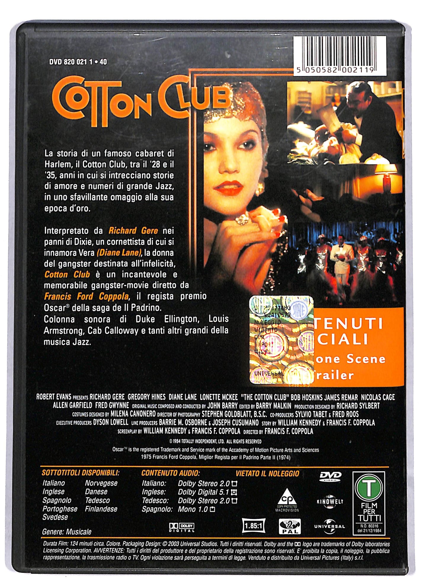 EBOND Cotton Club DVD D812059