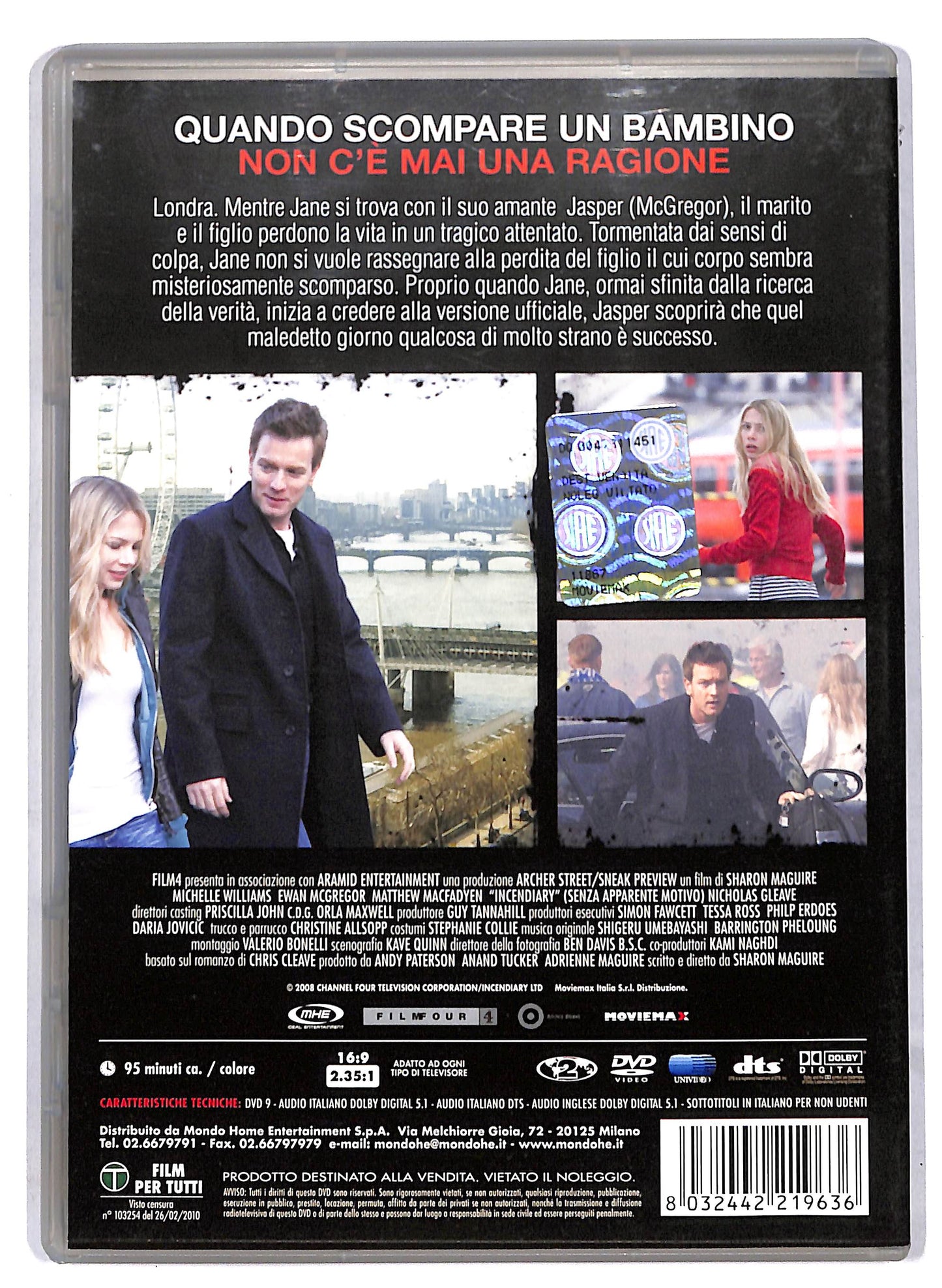 EBOND Senza apparente motivo DVD D812163