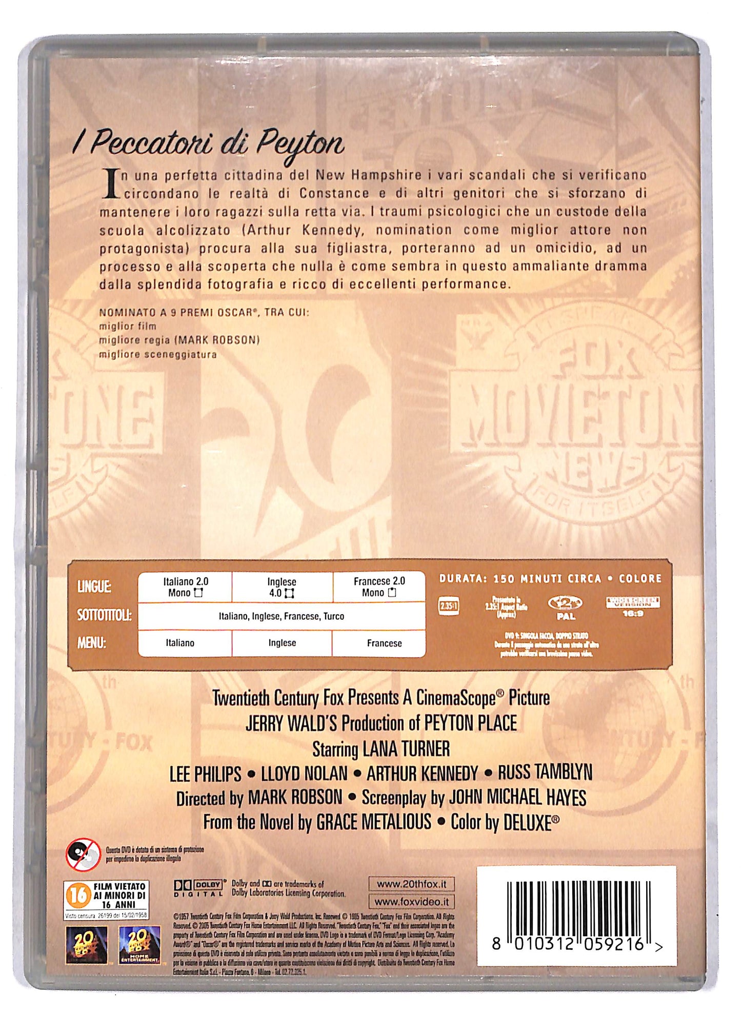 EBOND I Peccatori Di Peyton DVD D812214