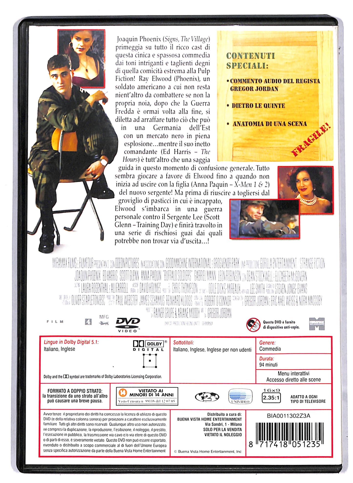EBOND Buffalo Soldiers DVD D812317