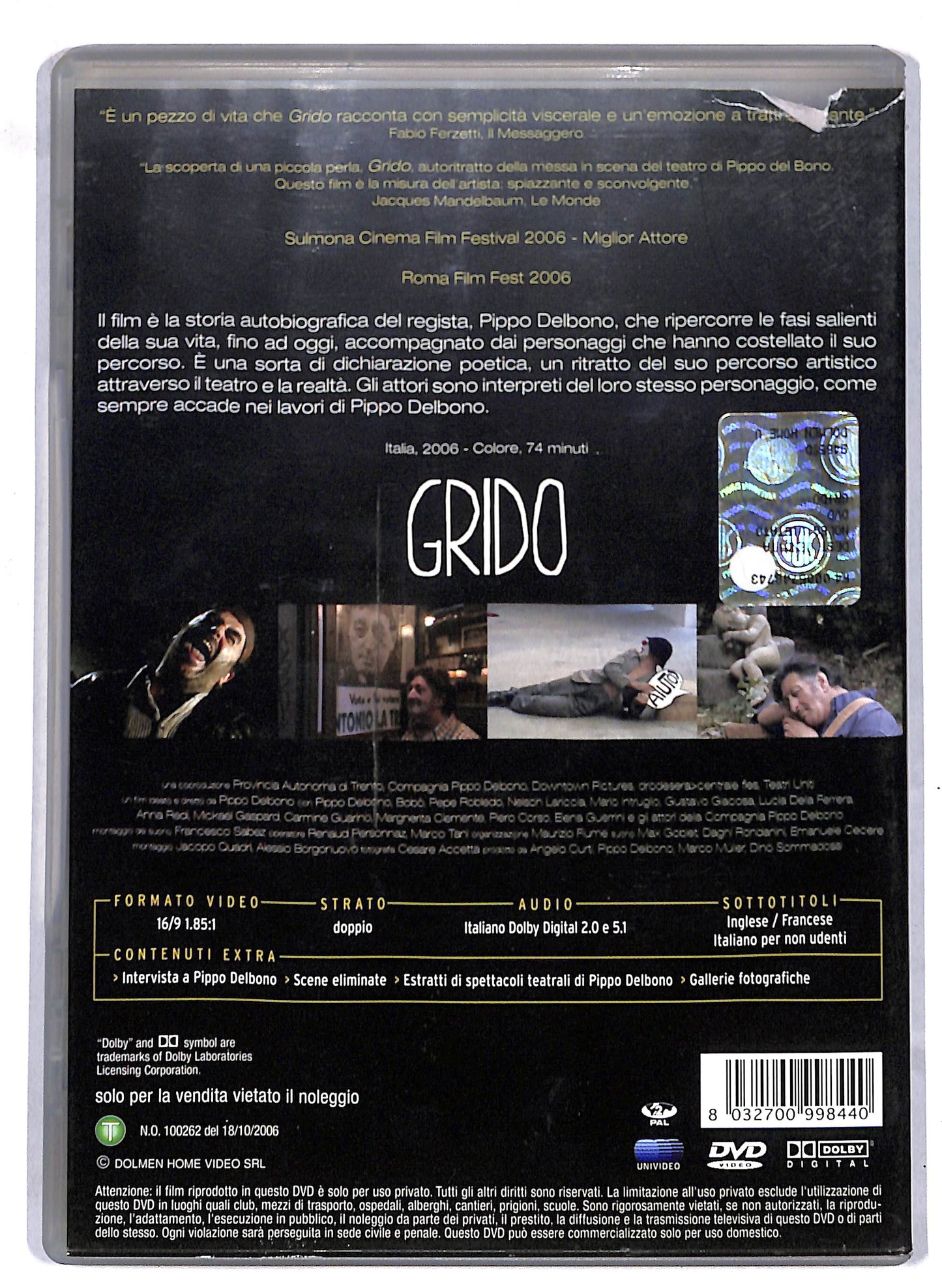EBOND Grido DVD D812534