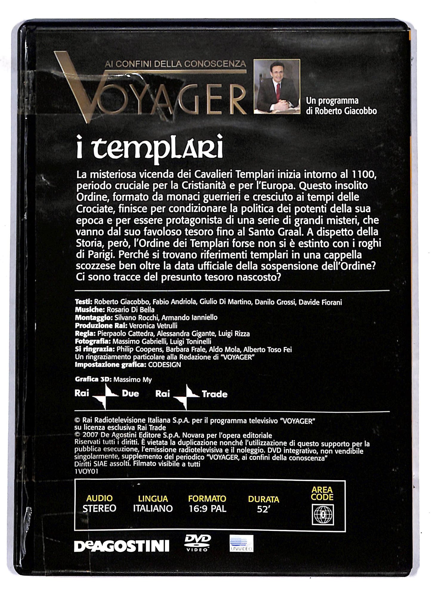 EBOND Voyager Vol 1 - I Templari EDITORIALE DVD D812601