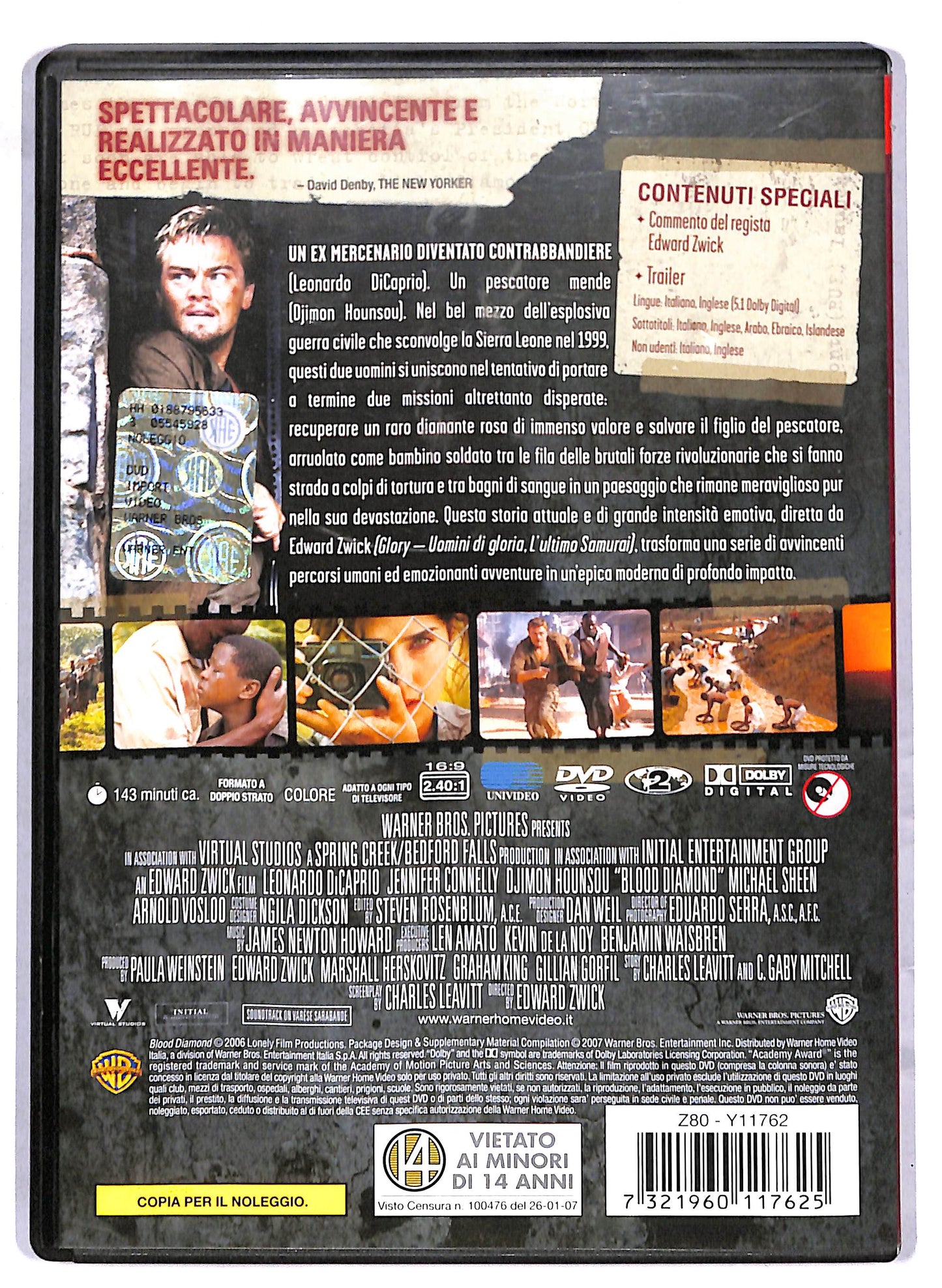 EBOND Blood Diamond - Diamanti di sangue NOLEGGIO DVD D812746