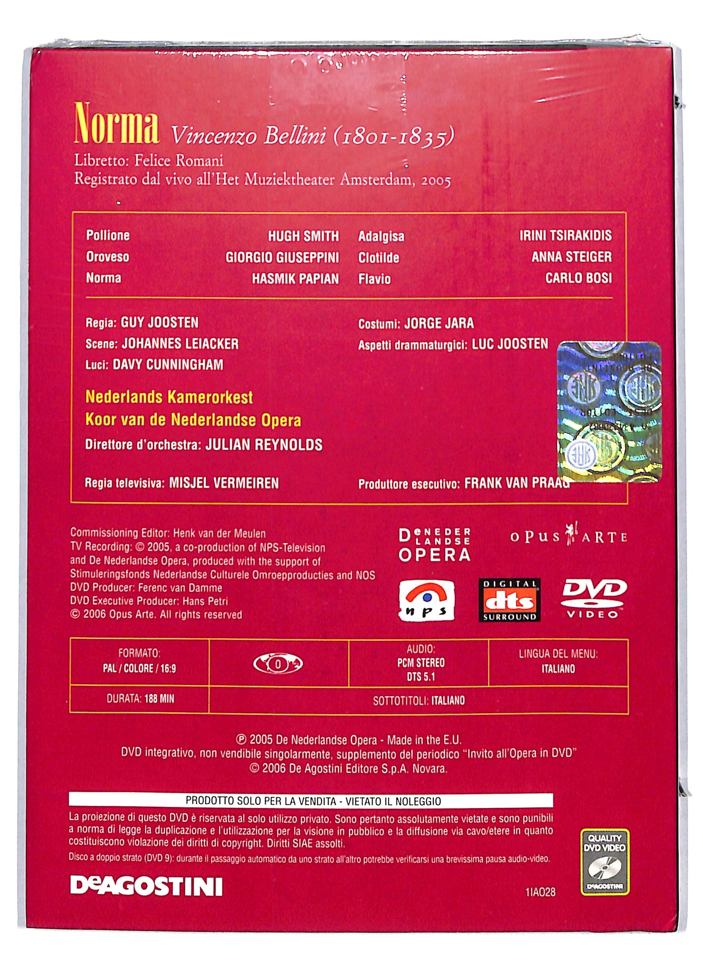 EBOND Norma - Invito all'Opera in DVD Volume 28 EDITORIALE DVD D812821