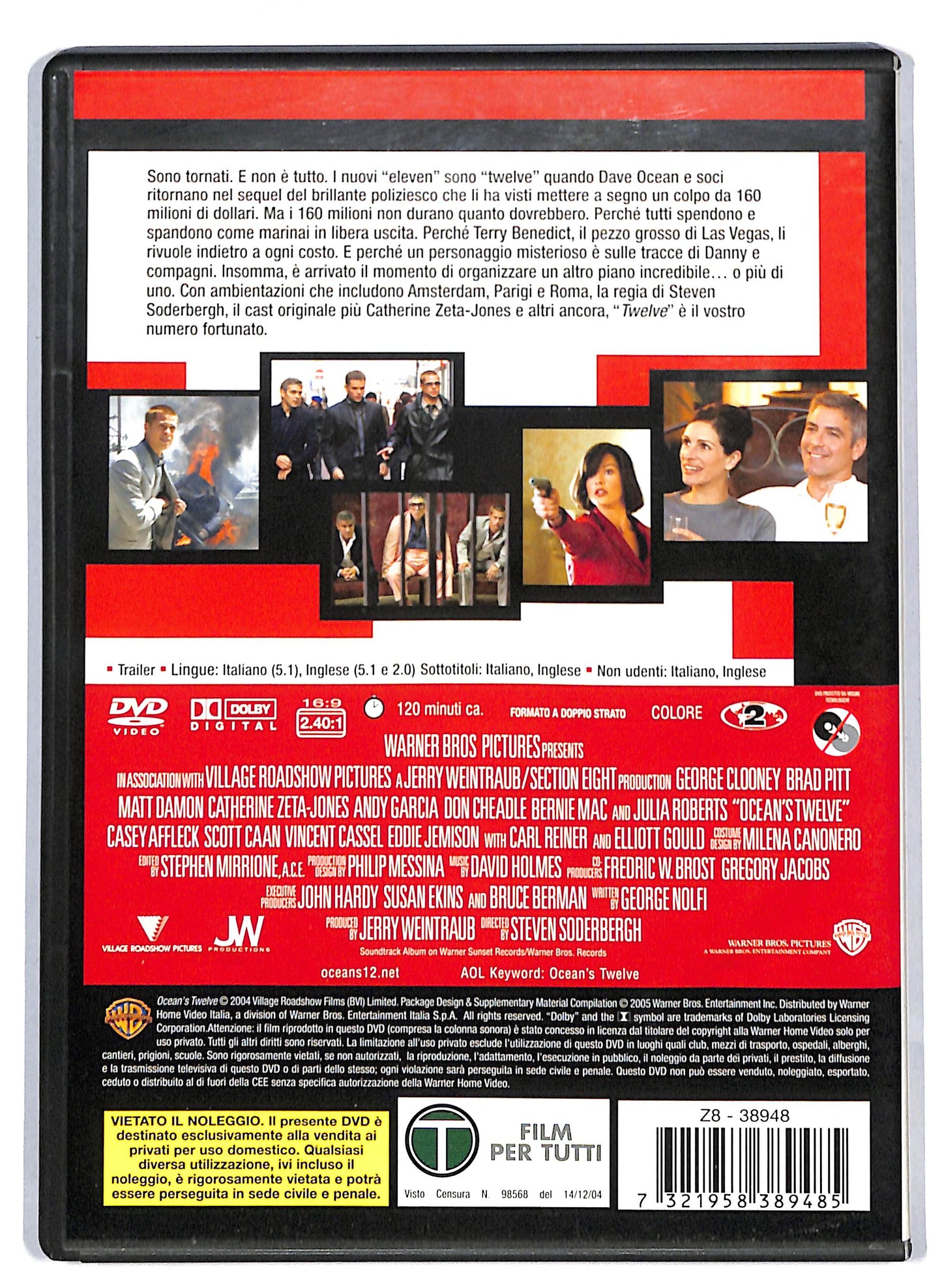 EBOND Ocean's twelve DVD D812829